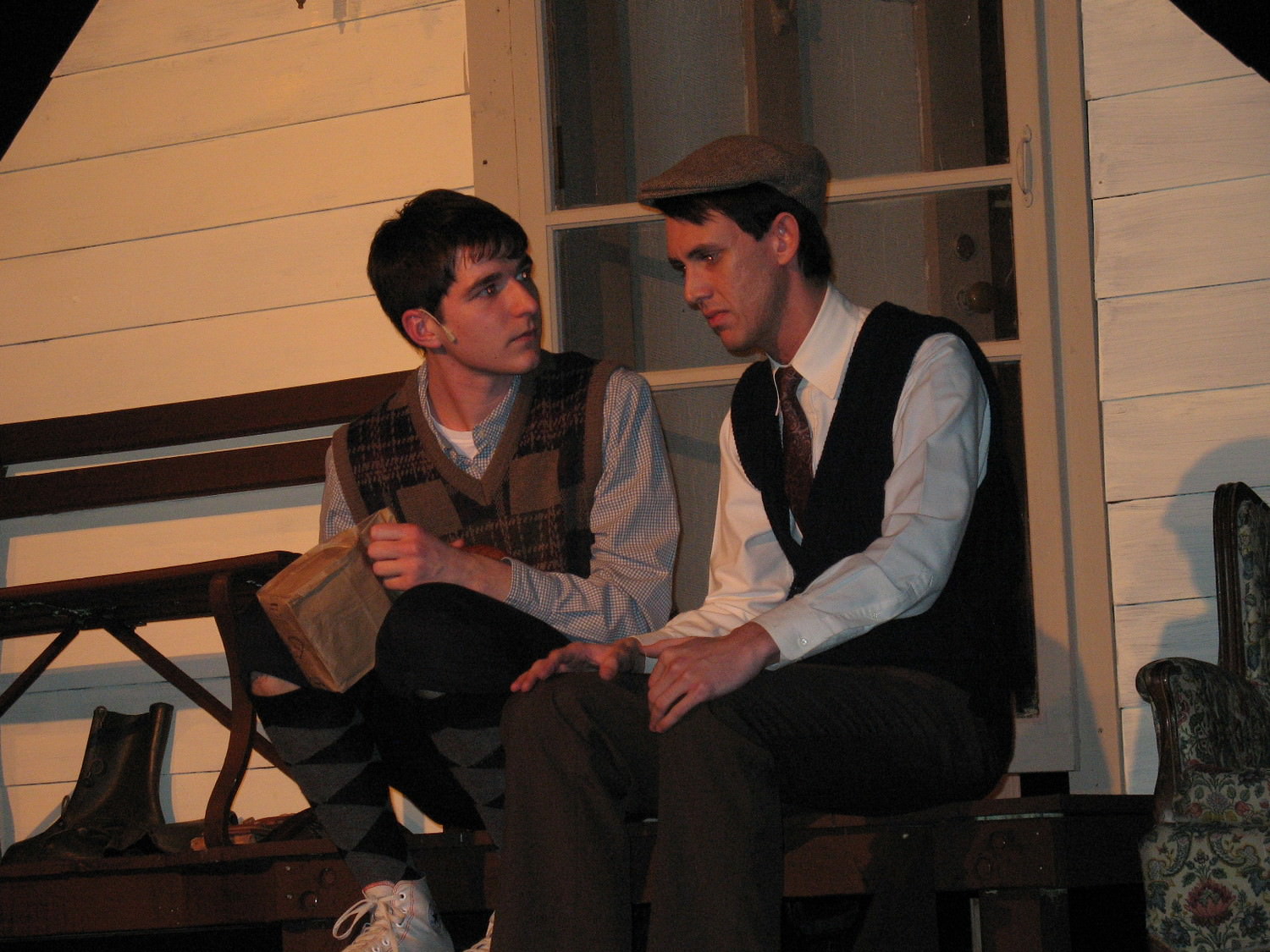 Will Butler, a Belmont Theatre Department graduate, plays Eugene in Neil Simon's BRIGHTON BEACH MEMOIRS at the Keeton Theatre through March 18 2