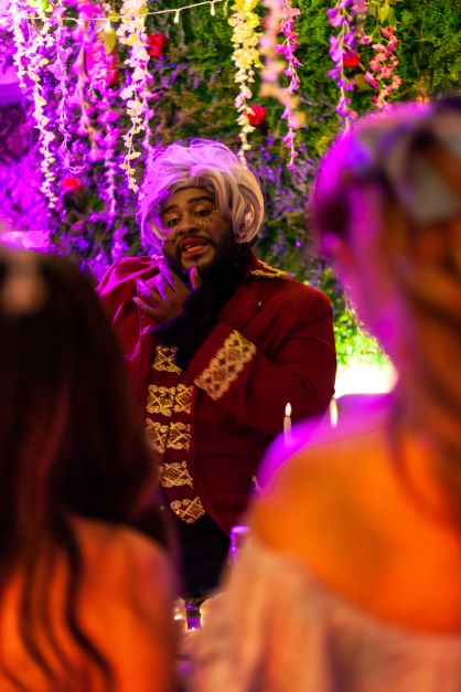 Come enjoy the wonderment of Castle Beaumont. A lavish party thrown in honor of the prince. But be careful not to overstay your welcome, the prince can be quite the BEAST.