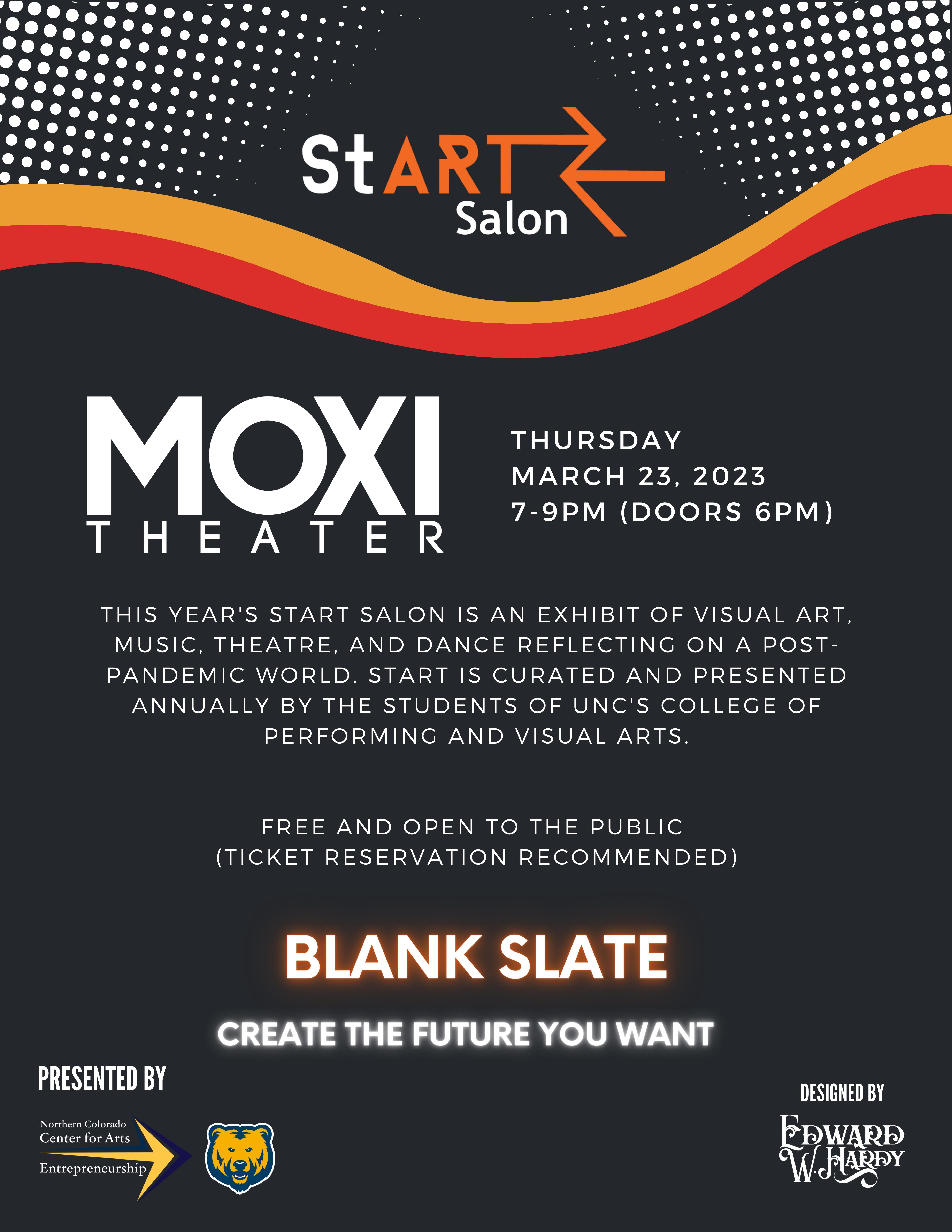 UNC StART Salon (2023) Poster | NOCO CfAE