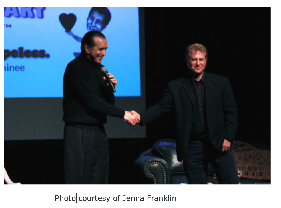 Broadway Legend/Oscar Nominee Director Chazz Palminteri hosts a Q & A session at the Long Island Premier of Actor/comedian Peter Fogel's hilarious solo show TIL DEATH DO US PART... YOU FIRST! Broadway Legend/Oscar Nominee Director Chazz Palminteri hosts a Q & A session at the Long Island Premier of Actor/comedian Peter Fogel's hilarious solo show TIL DEATH DO US PART... YOU FIRST!