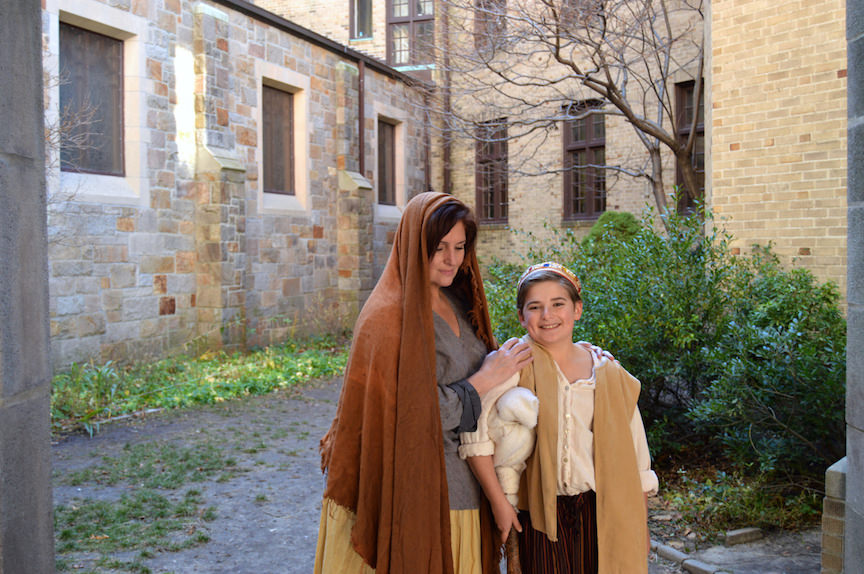 Amahl and the Night Visitors Friday 12/9 cast - Amahl - Alex Ecker, the Mother - Danielle Vayenas 1