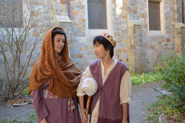 Amahl and the Night Visitors Saturday, 12/10 cast: Amahl - Ethan Ho, The Mother - Devin Dukes
