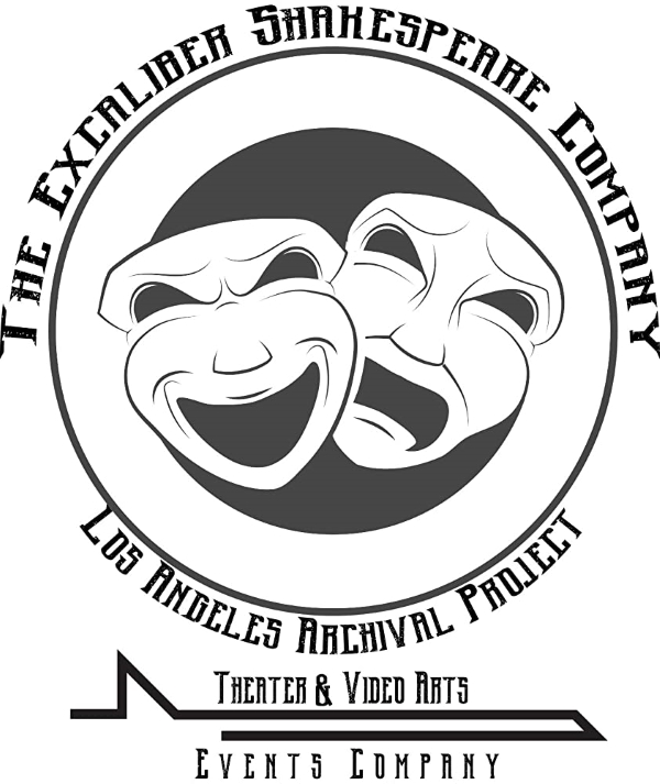 ESC Logo: Excaliber Shakespeare Company Los Angeles Archival Project Founder Darryl Maximilian Robinson shares the 2020 logo design for his group by artist Allan Ochoa.