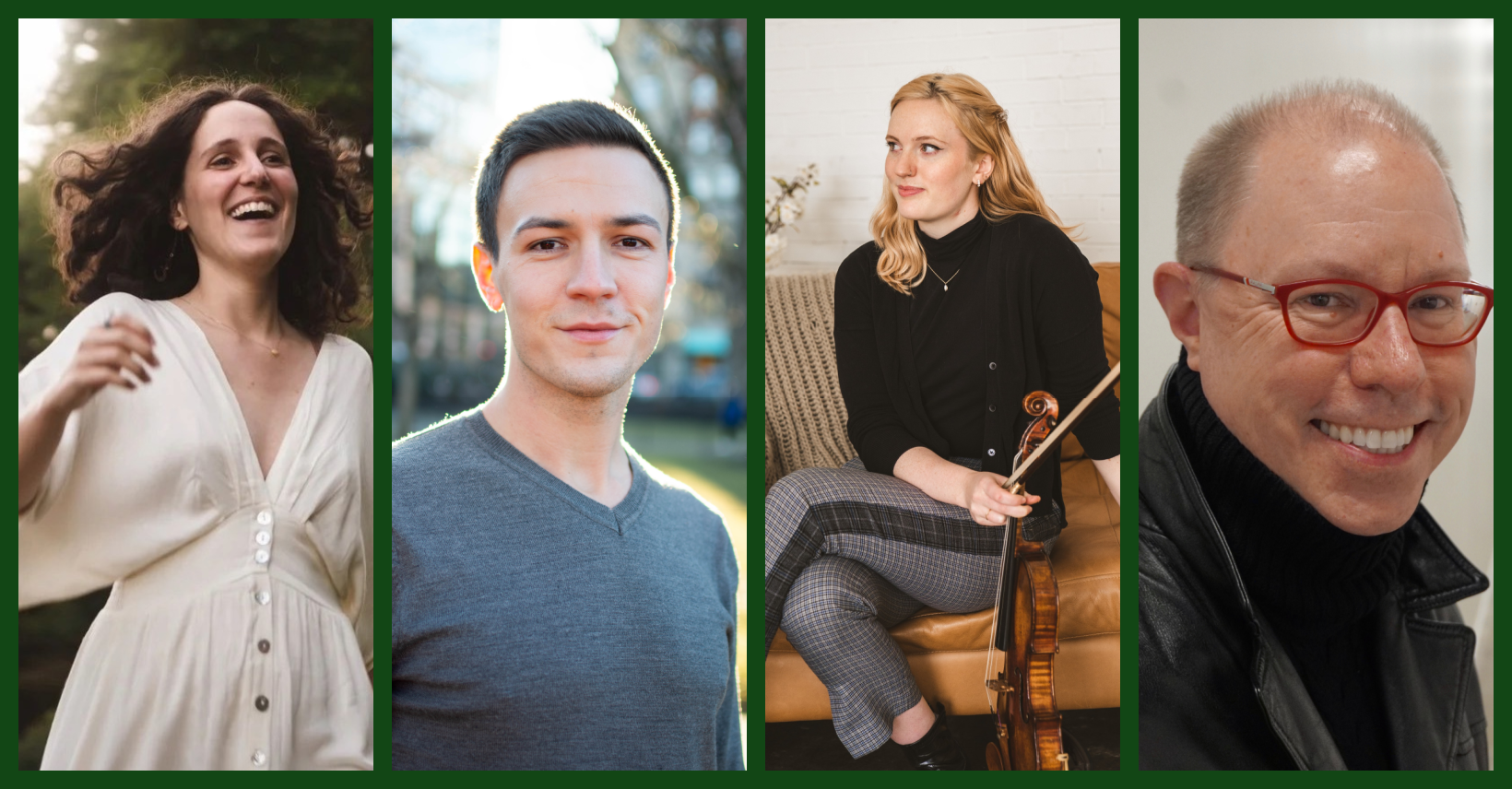 L-R Erin Shea Hogan, Marcus Huber, Hannah O''Brien, Matthew Larson L-R Erin Shea Hogan, Marcus Huber, Hannah O''Brien, Matthew Larson