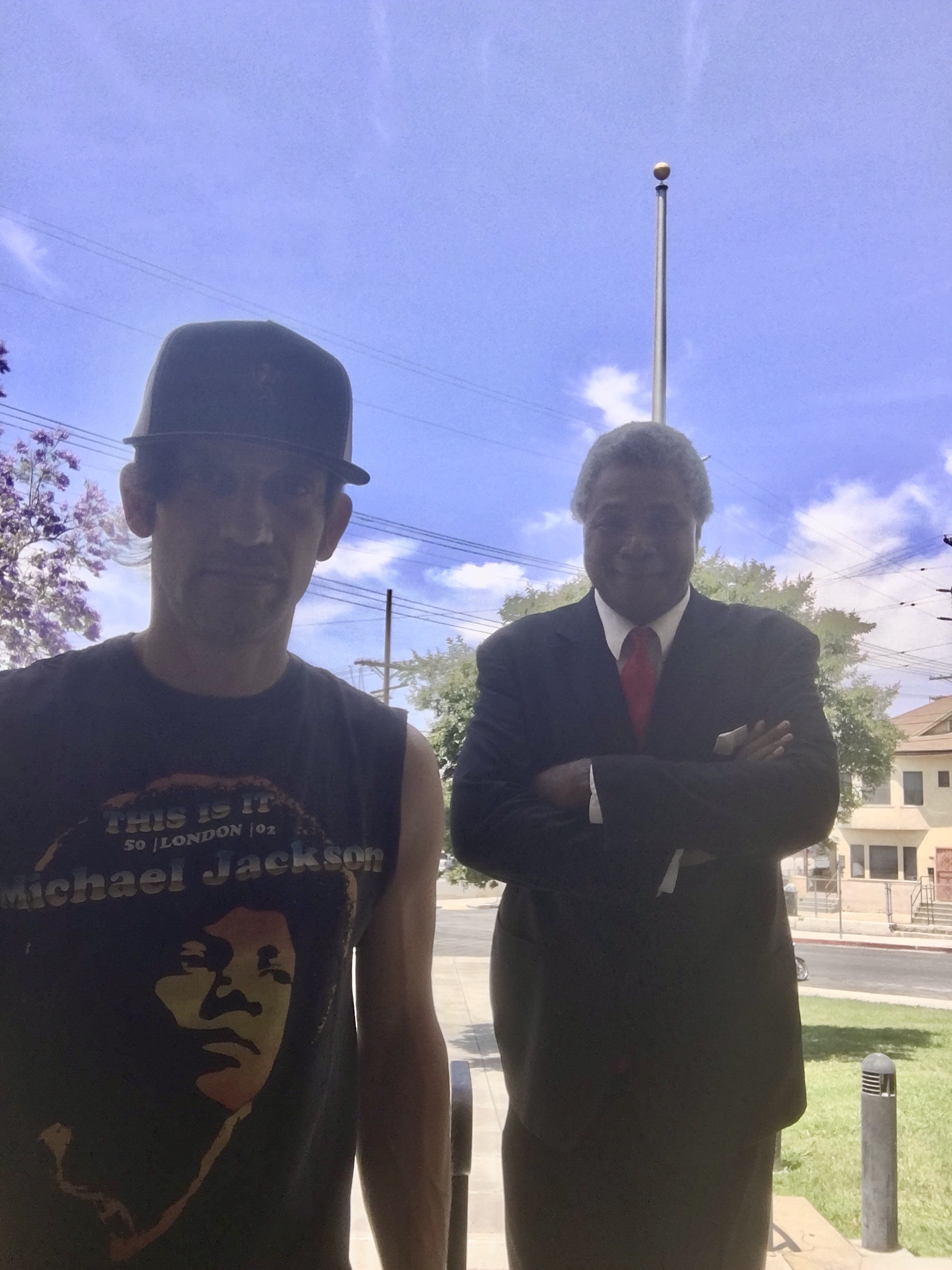 Chicago Stage Actors Can Create Effective Videos of Classics: On May 17, 2020, Excaliber Shakespeare Company Los Angeles Archival Project Members Danny Belrose and Darryl Maximilian Robinson prepare.