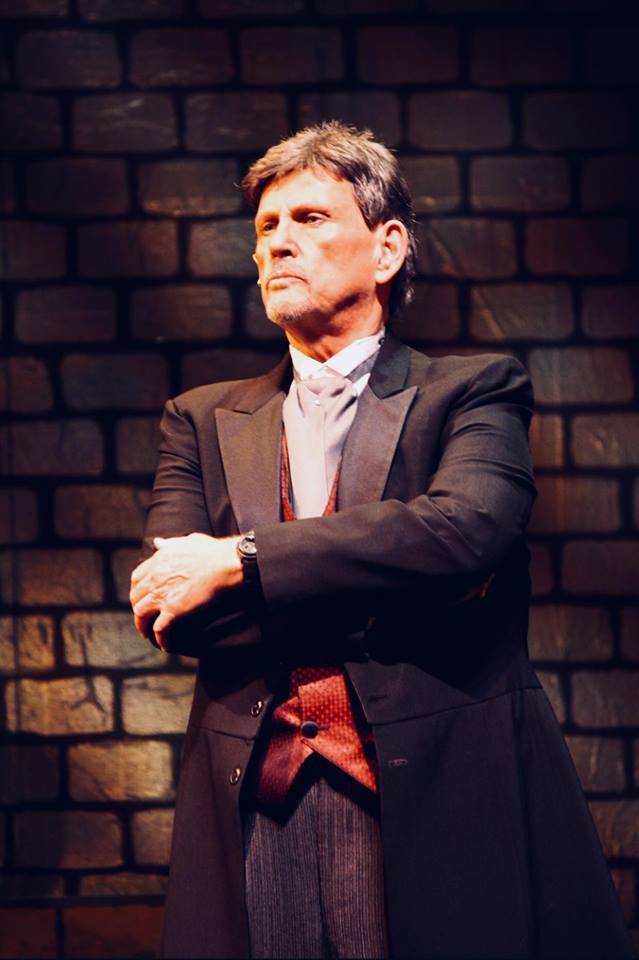 Roger Lentz stars as Joseph Pulitzer in Theatre Harrisburg's production of 
