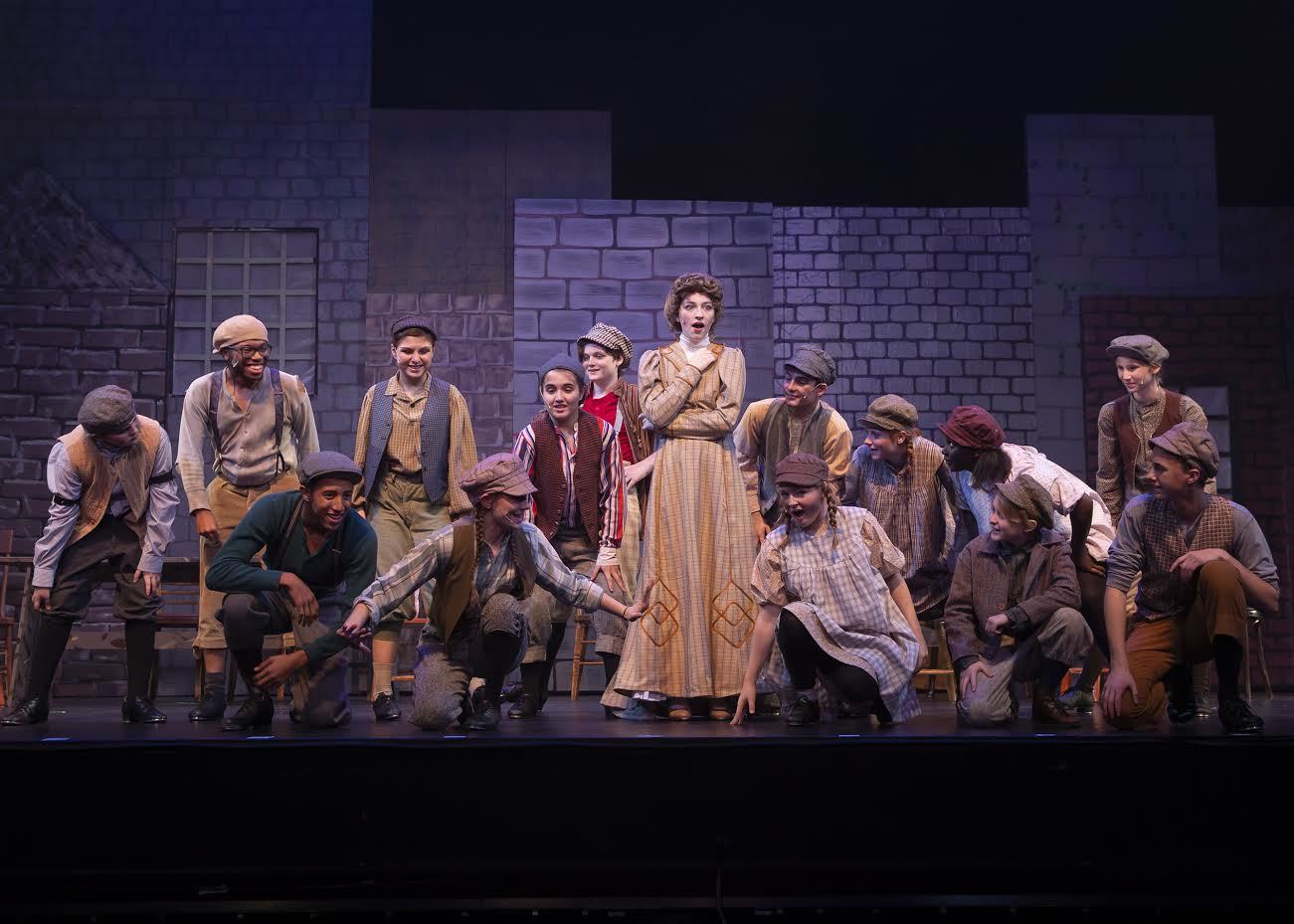 Katherine Lindsley stars as Katherine in Theatre Harrisburg's production of "Disney's Newsies."