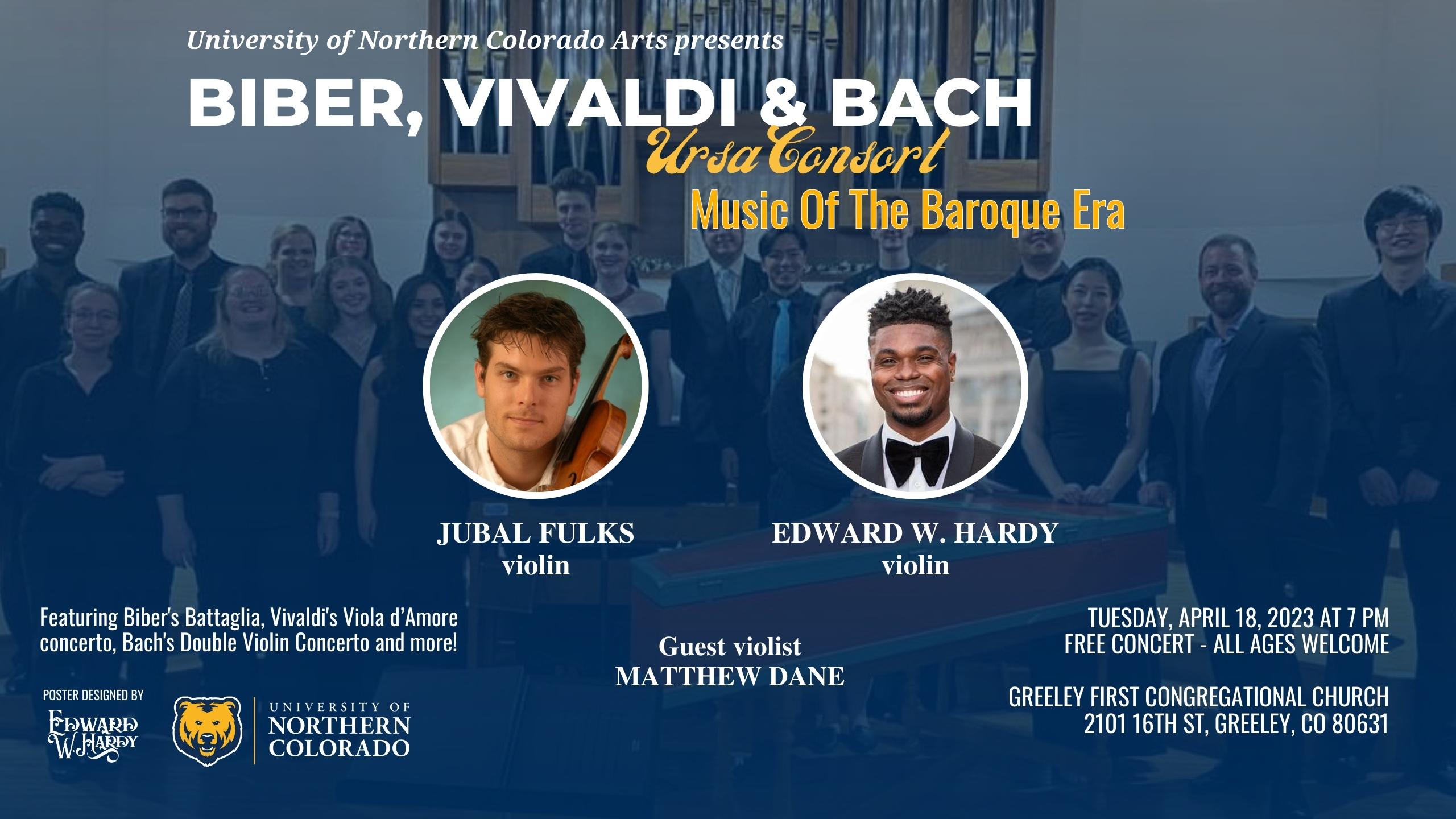 University of Northern Colorado Ursa Consort Official Landscape Poster (2023)