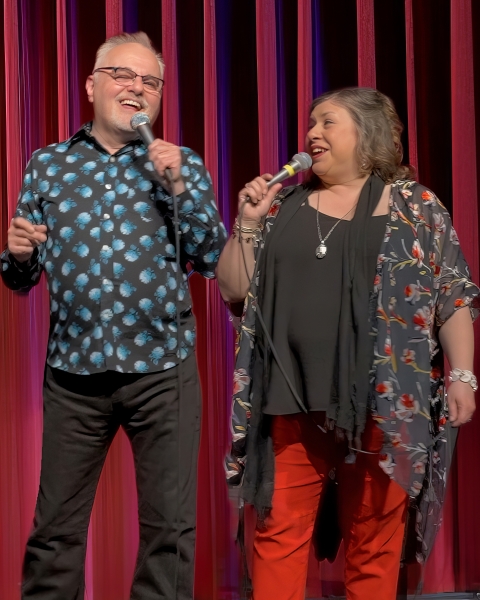 James A. Rocco and Erin Schwab in THE HOLLYWOOD SONGBOOK