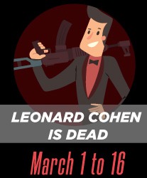 Leonard Cohen is Dead photo.