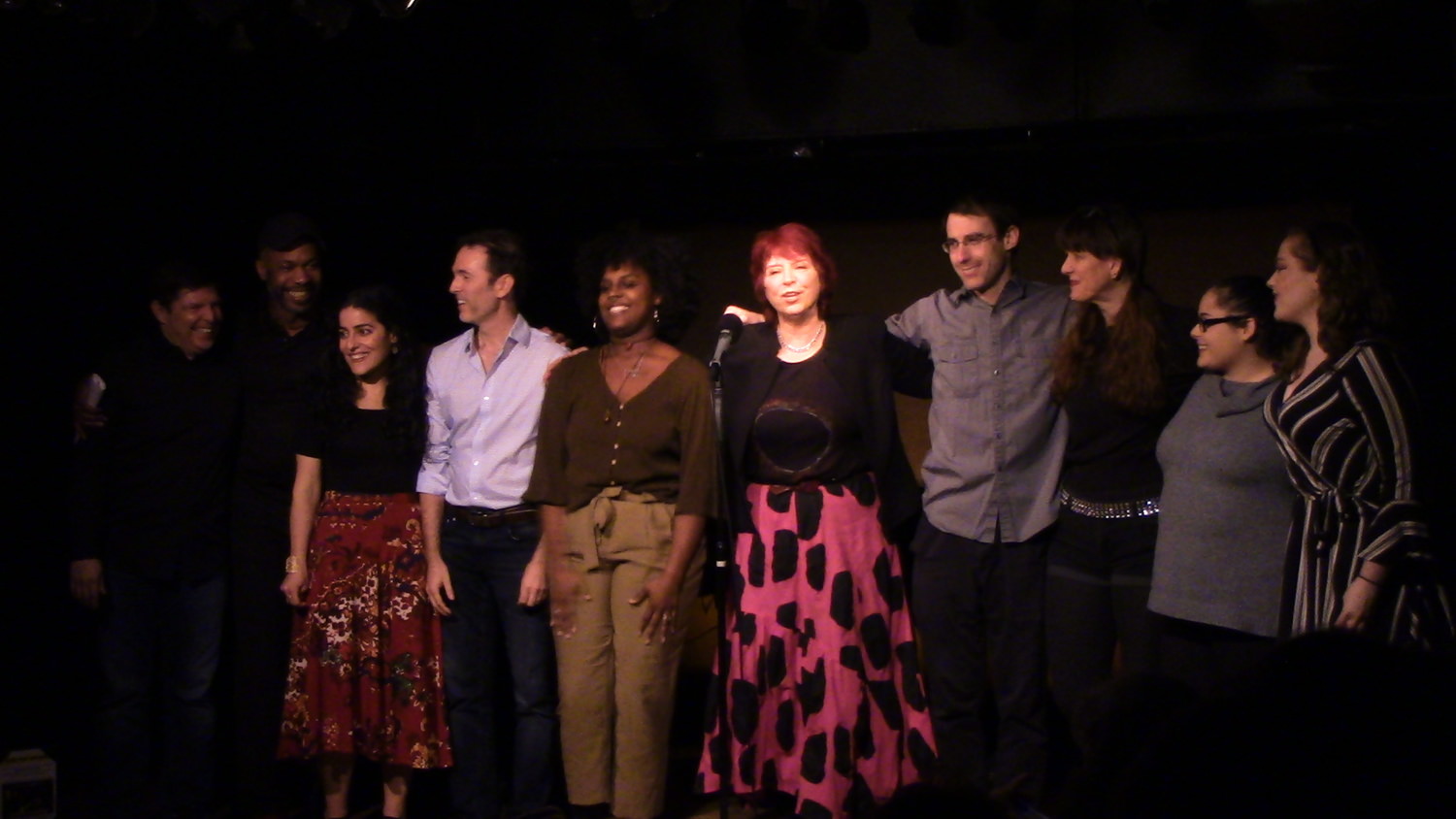 Cast of MASHUP-Stories Into Song at The Duplex on March 10, 2019