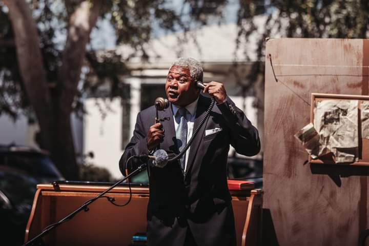 This Is A Headline, It Goes Above The Fold: Darryl Maximilian Robinson as Chicago Tribune Newspaper Reporter Roy V. Bensinger in The CCPT revival of THE FRONT PAGE.