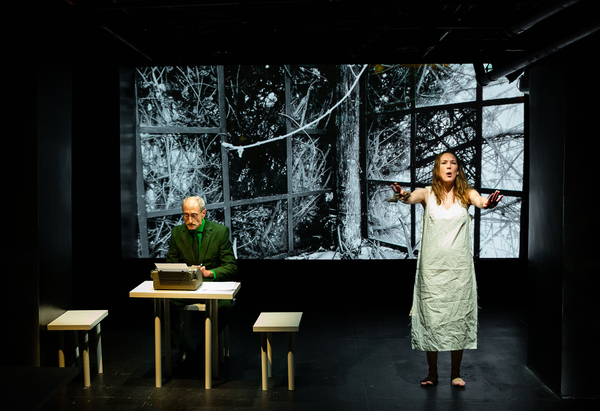 Near to the Wild Heart by Clarice Lispector, Adapted and Directed by Ildiko Nemeth. Photo by Nonoka Judit Sipos. Photos Left to Right: Ken Raboy, Sarah Lemp