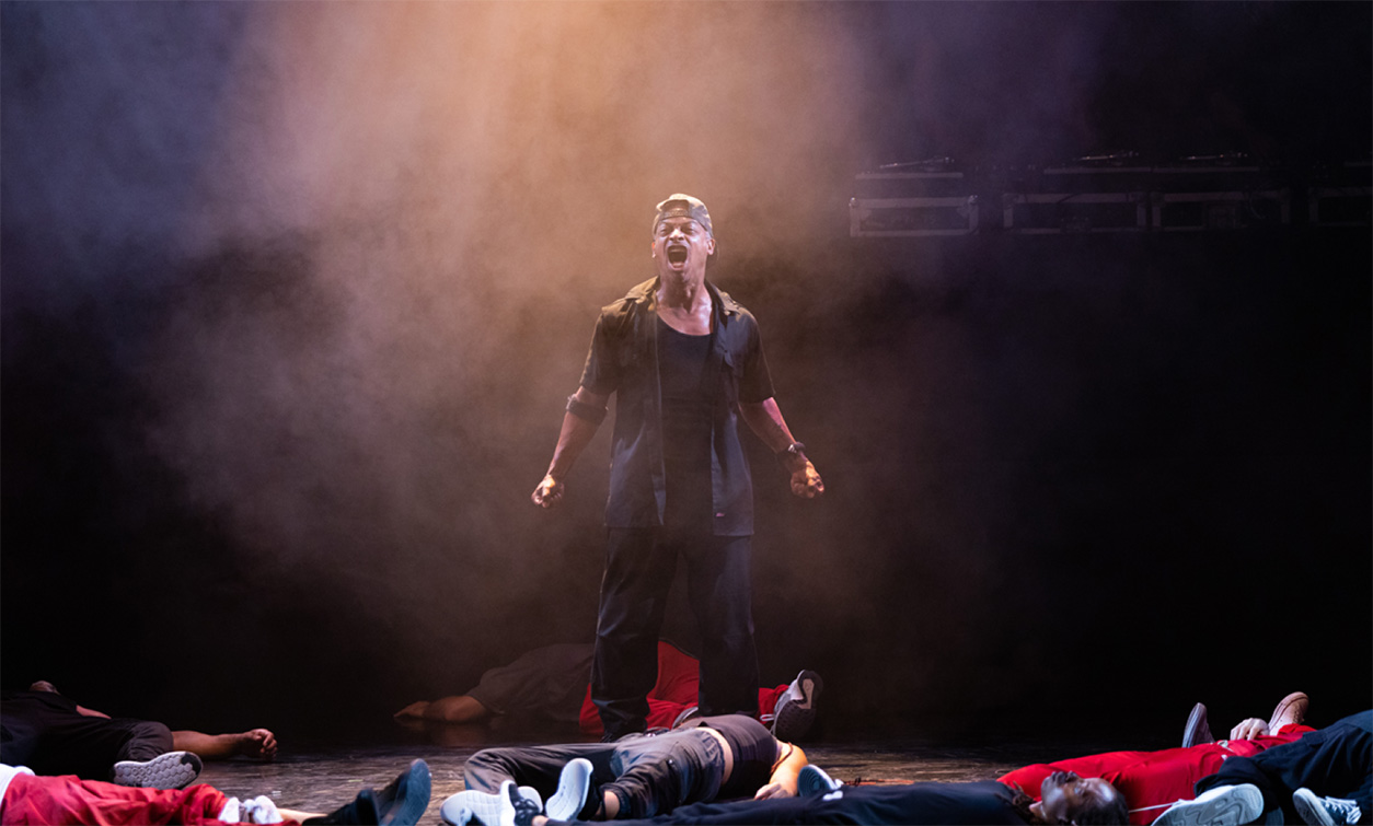 Rodney Mason, original cast member of Rome & Jewels as Rome (JHsu Media)