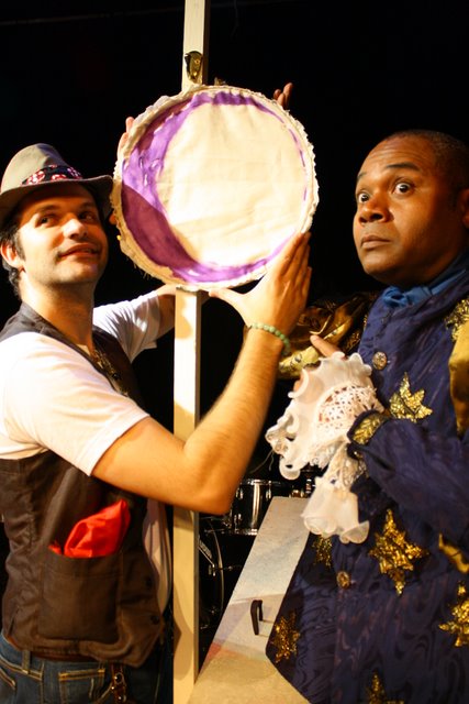 Hollywood Fantasticks: Christopher Karbo as El Gallo and Darryl Maximilian Robinson as Henry Albertson in the 2010 Hollywood Fringe Festival 50th Anniversary Revival of The Fantasticks at The Complex.