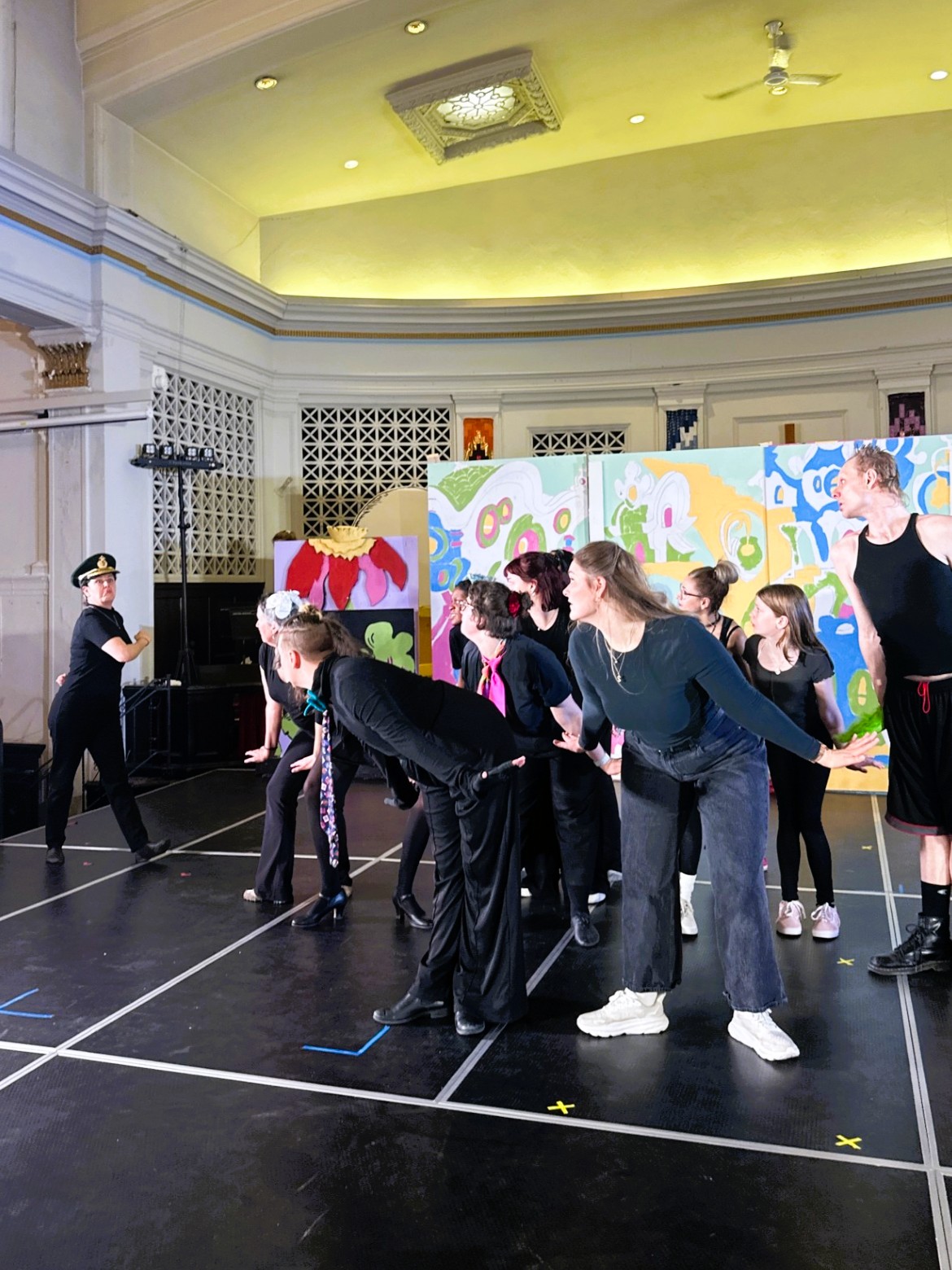 The arrival of Ghengis Khan Schmitz played by Michelle Doyle, featuring the Whos of Who-ville