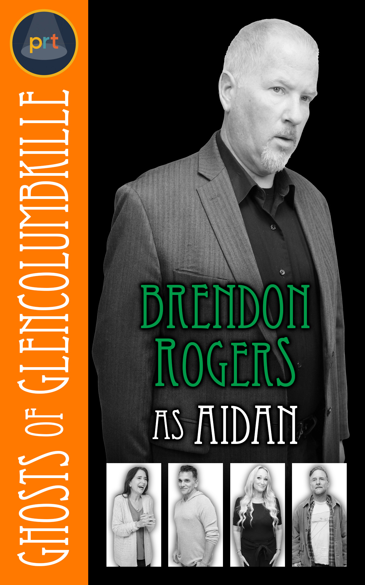 Brendon Rogers as Aiden, the wealthy manufacturing scion that brings the group together hoping to sooth the torment in his mind. 