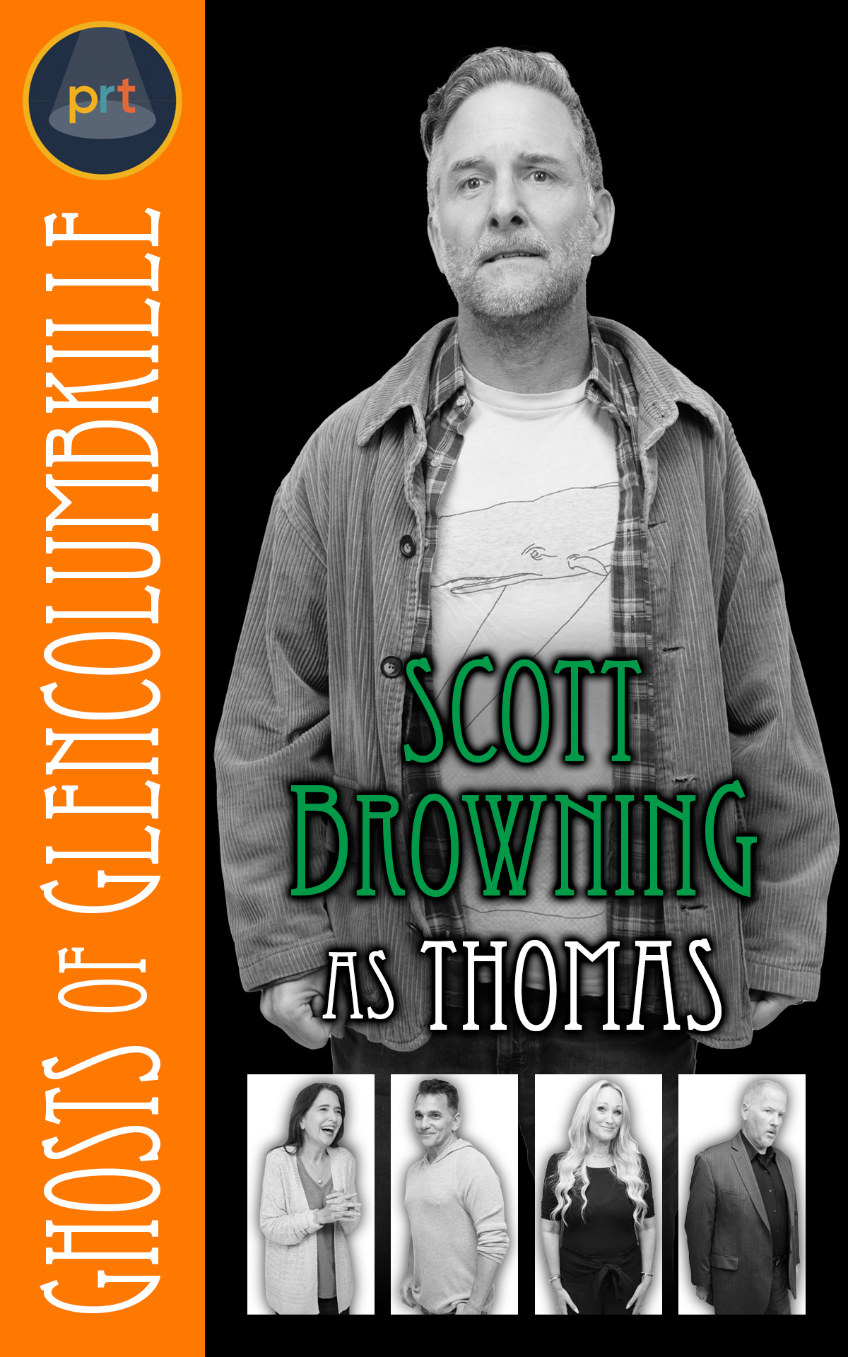 Scott Browning as Thomas, a broken man, a former priest, a hopeless romantic, an alcoholic. His friendships are the only thing he has left.