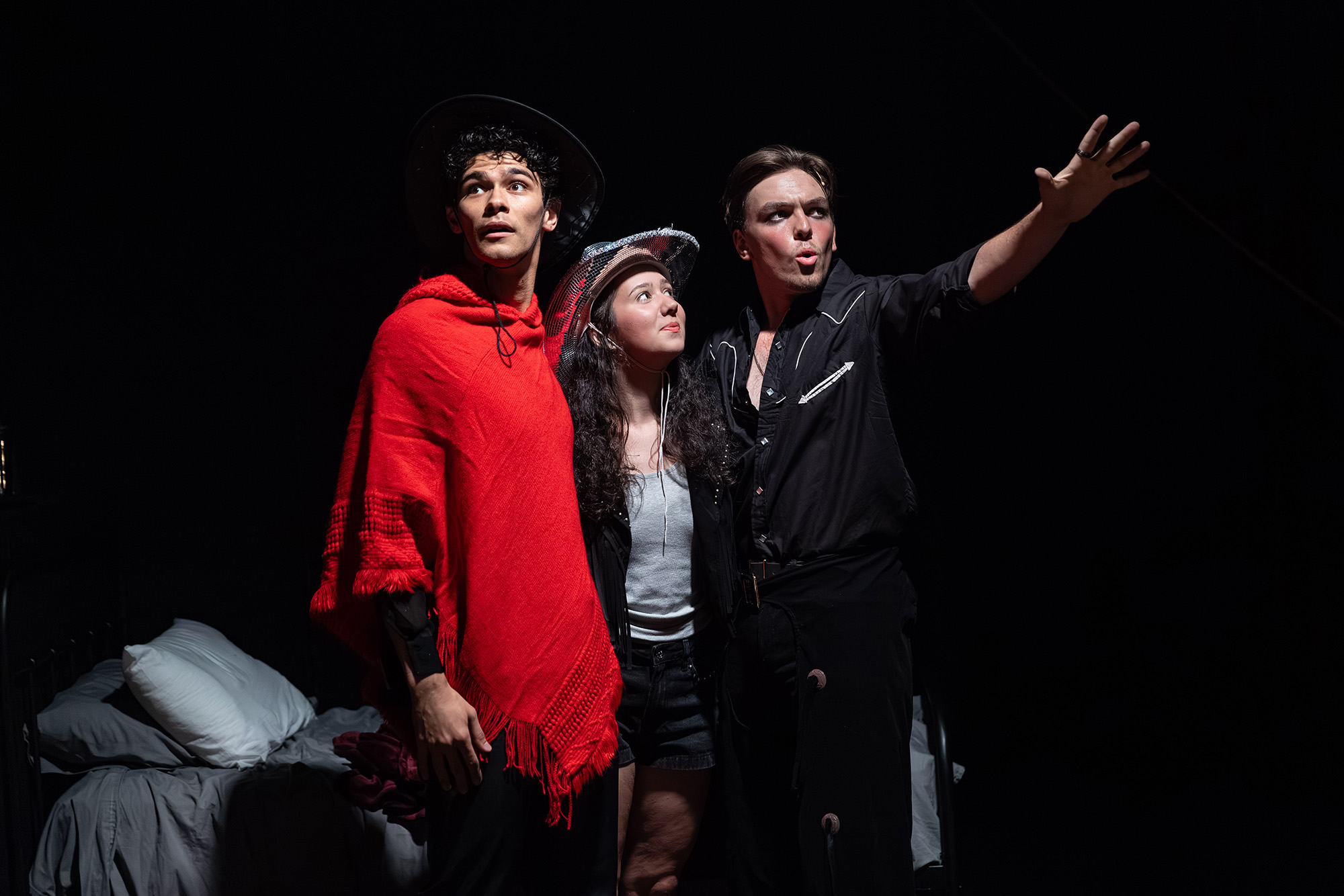 Nathaniel Savy, Sophia Laurantus and Max Fernandez