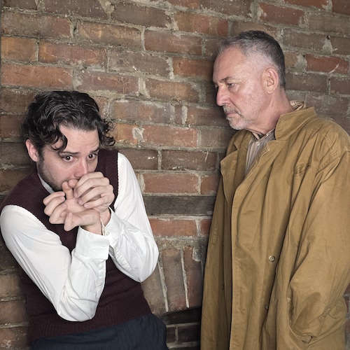 Griffin Walsh and Gregory J Wilken in Stephen Vagg''s ''The First Night (of The One Day of the Year)'' 