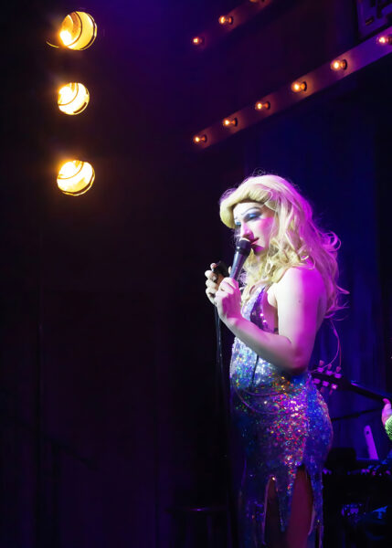 The Cast of ?Hedwig and the Angry Inch? at Chance Theater. Playing January 26 ? February 25, 2024 at the Bette Aitken Theater Arts Center on the Cripe Stage. The musical has text by John Cameron Mitch