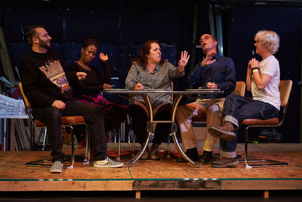 From Left: Garrick Sigl, Danielle L. Reddick, Mary Beth Lindsey, Scott Harrison, Alex Kutsko From Left: Garrick Sigl, Danielle L. Reddick, Mary Beth Lindsey, Scott Harrison, Alex Kutsko