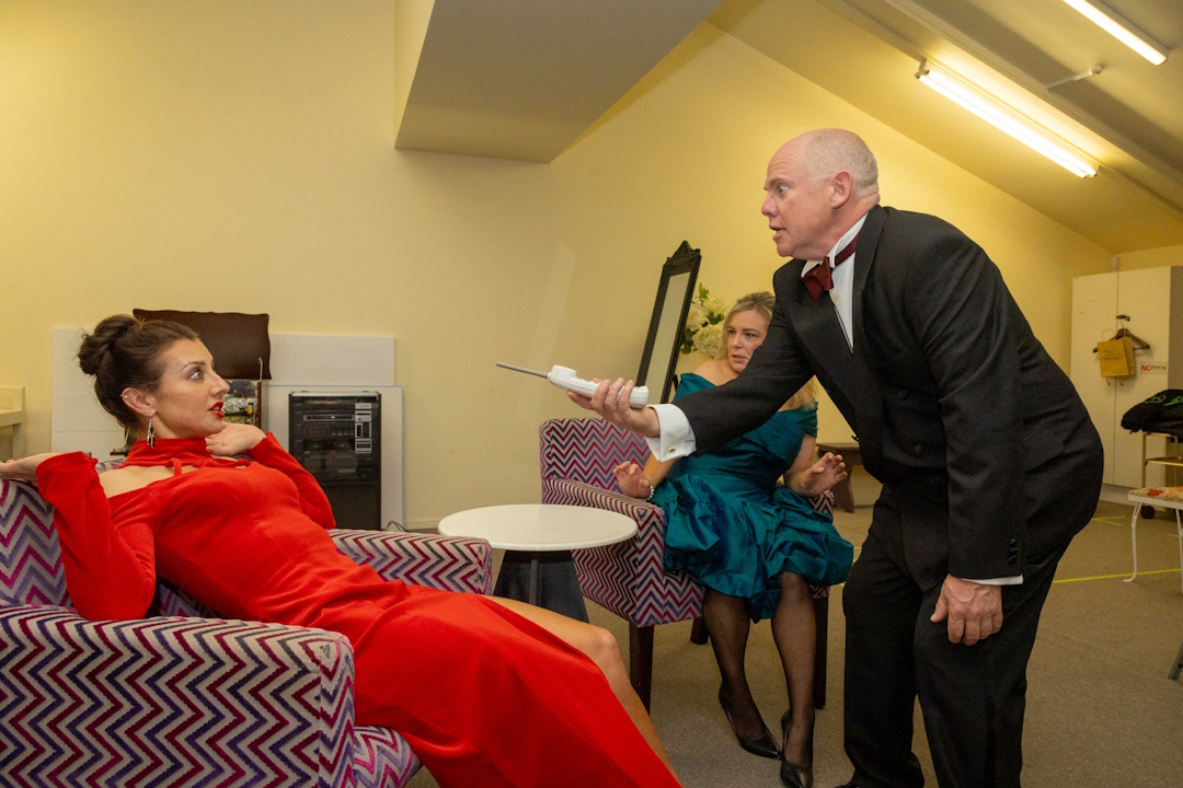 Claire & Len Ganz, and Chris Gorman. Photo by Chris Chase