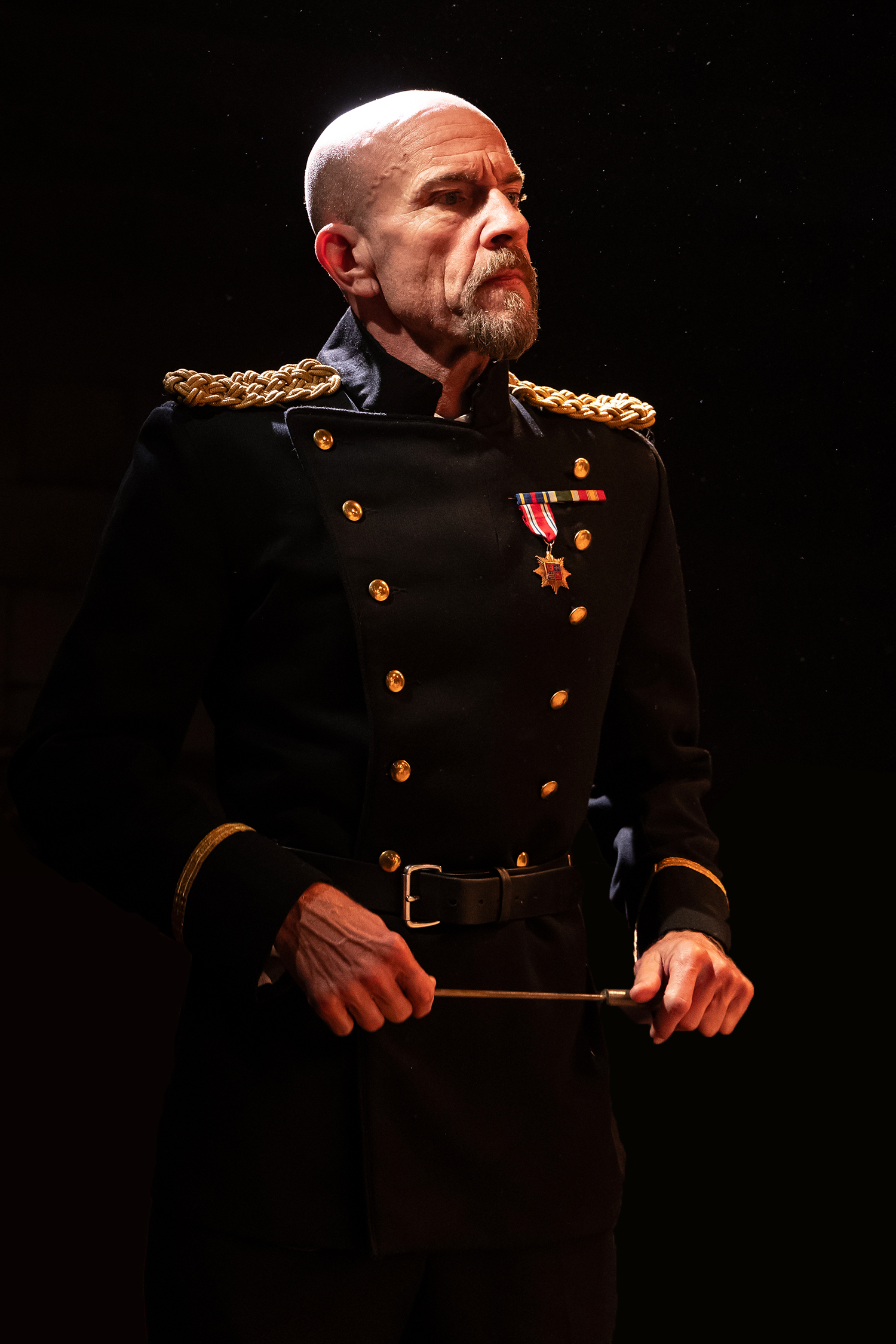 Scott Coopwood* in ARCHDUKE by Rajiv Joseph at Capital Stage Oct. 11-Nov. 12, 2023. Photo by Charr Crail. (*AEA)