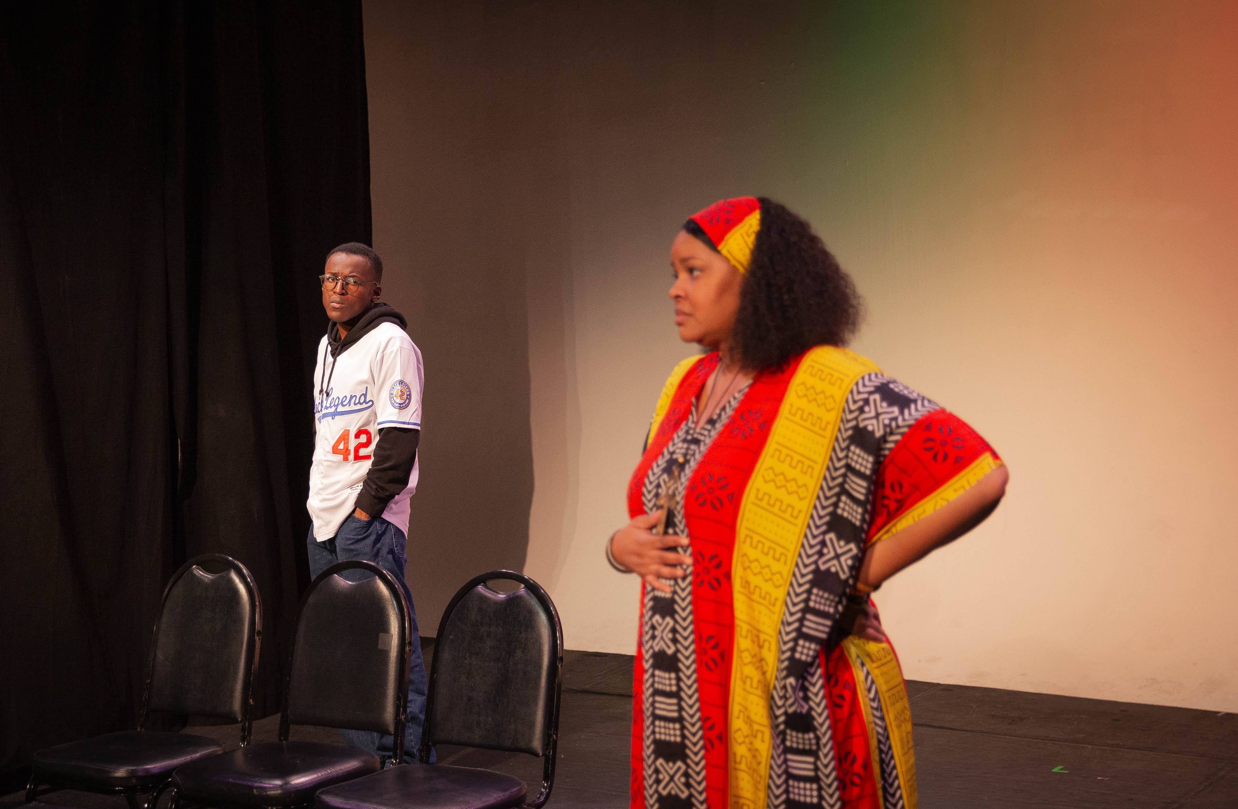 Staci Ashley and Mark Antony Howard as Nina and Troyboy Photo Credit: Amanda Sulker-Hall