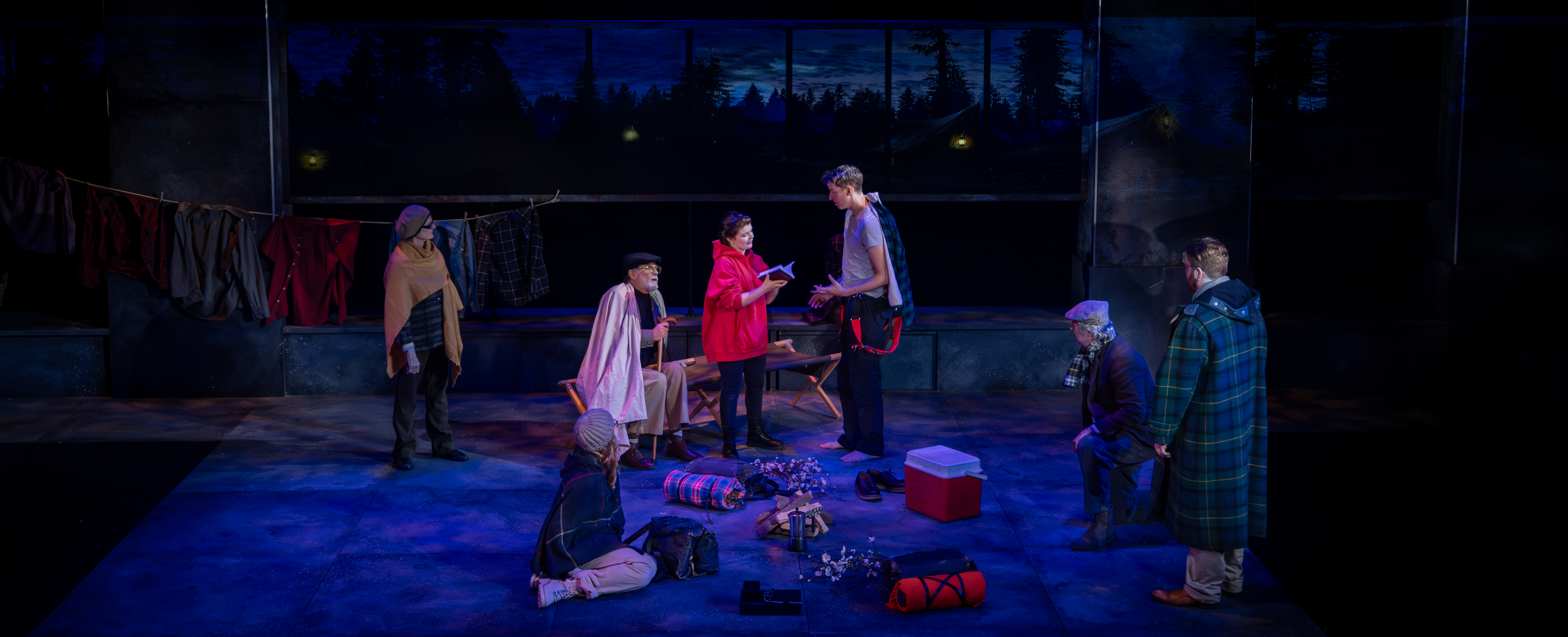 These photos capture the intensity, atmosphere, and energy radiating from Bay Street Theater?s production of Ray Bradbury?s Fahrenheit 451. From striking visuals to powerful performances, the exciteme These photos capture the intensity, atmosphere, and energy radiating from Bay Street Theater?s production of Ray Bradbury?s Fahrenheit 451. From striking visuals to powerful performances, the exciteme