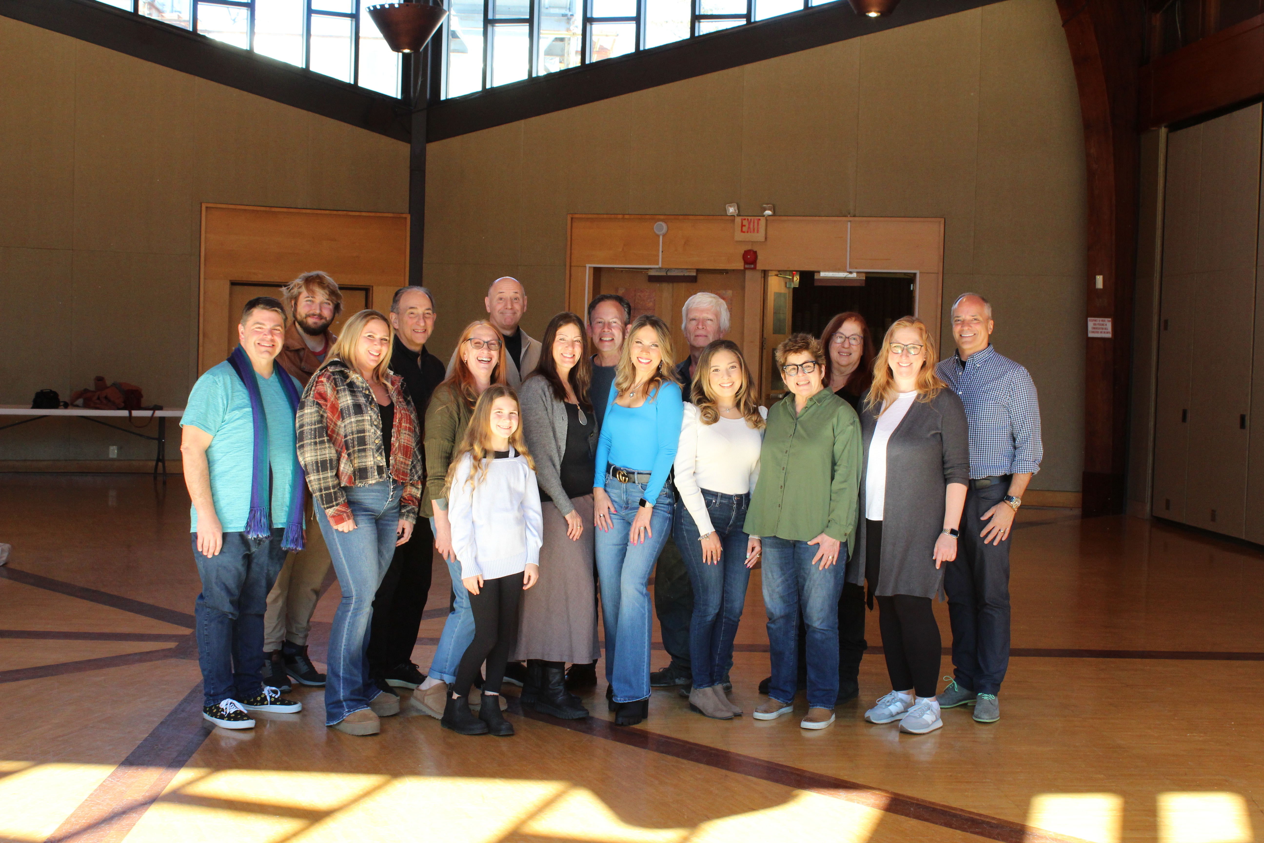 Cast and creative team of Murder on the Orient Express!