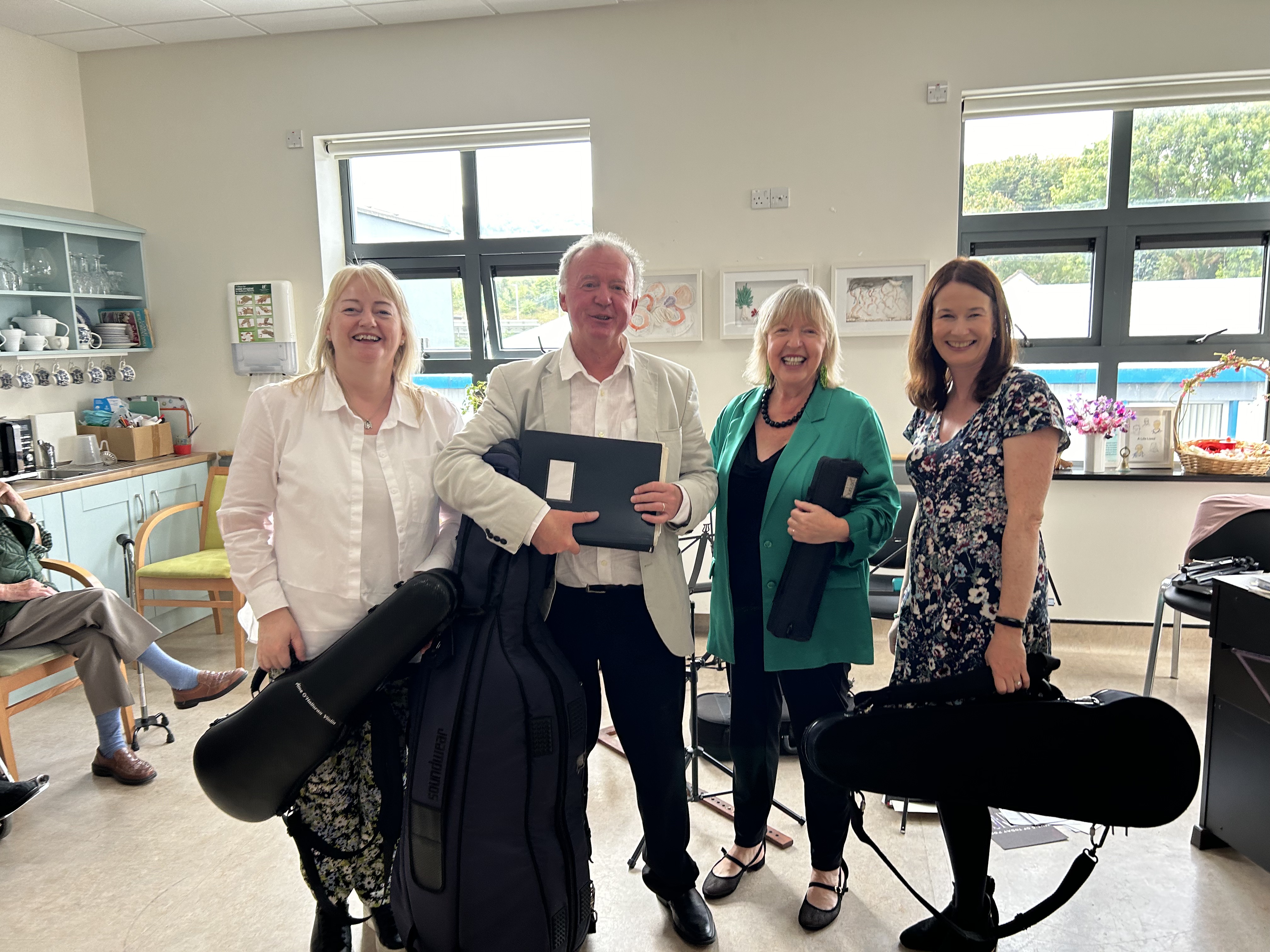 Cork Pops members Aine O''Halloran, Gerry Kelly, Evelyn Grant, Mary McCabe