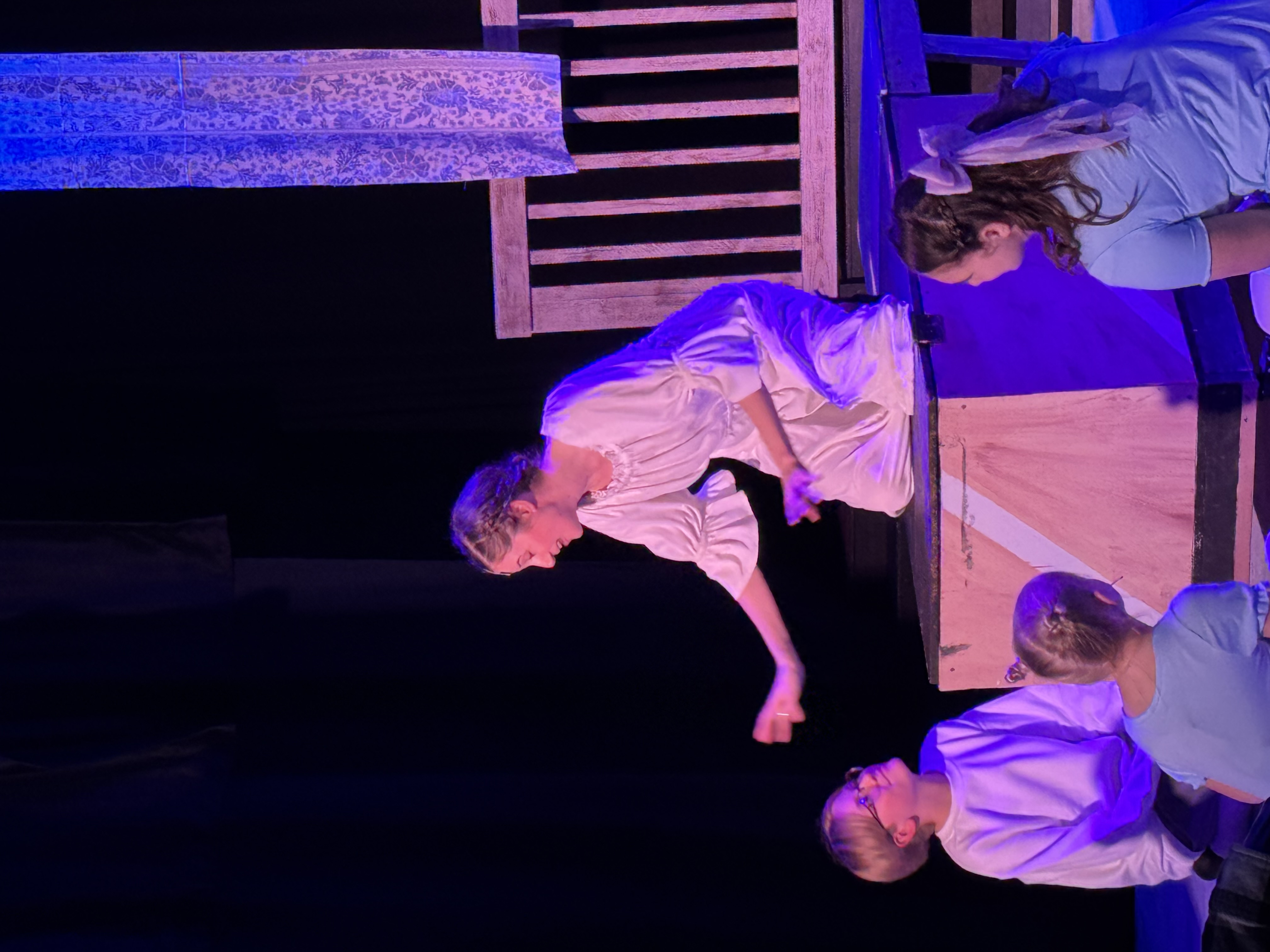 Maria comforts the Von Trapp kids Maria comforts the Von Trapp kids