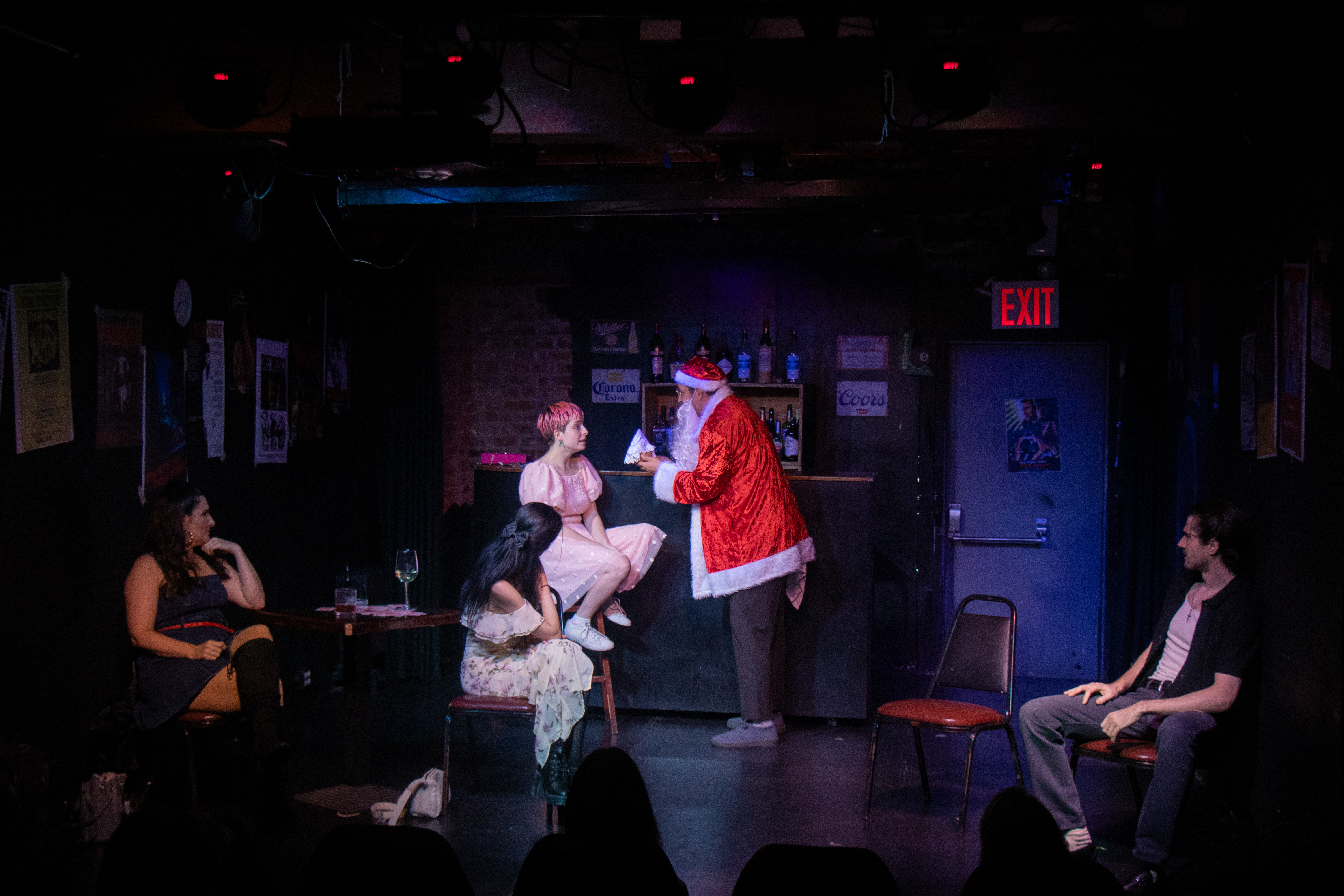 The Cast of Savage in Limbo Emily Kendall Cohen, Alex Burns, Ambrealys, Amy Klewitz, and Brian Dole Photo Cred: Bradley Peacock The Cast of Savage in Limbo Emily Kendall Cohen, Alex Burns, Ambrealys, Amy Klewitz, and Brian Dole Photo Cred: Bradley Peacock