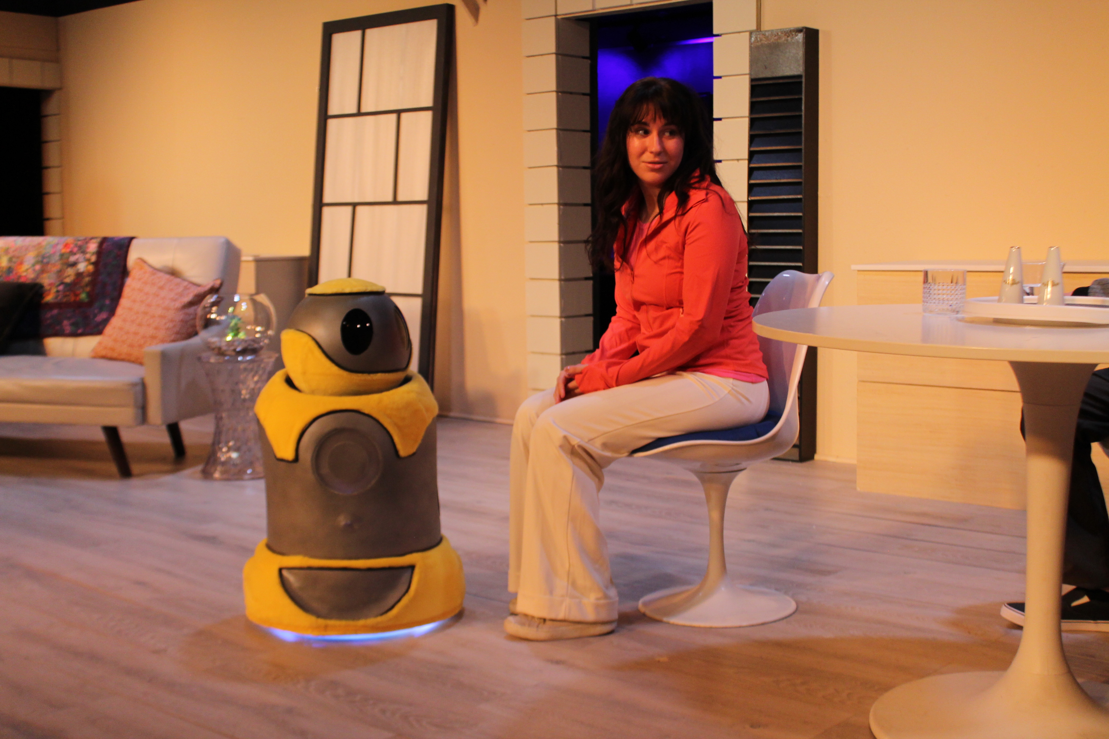 Carrie (Chloe Richter), Patrick (John Lopacki), & Arthur (Voiced by Scott Karlin and operated by Robert A. Norman).