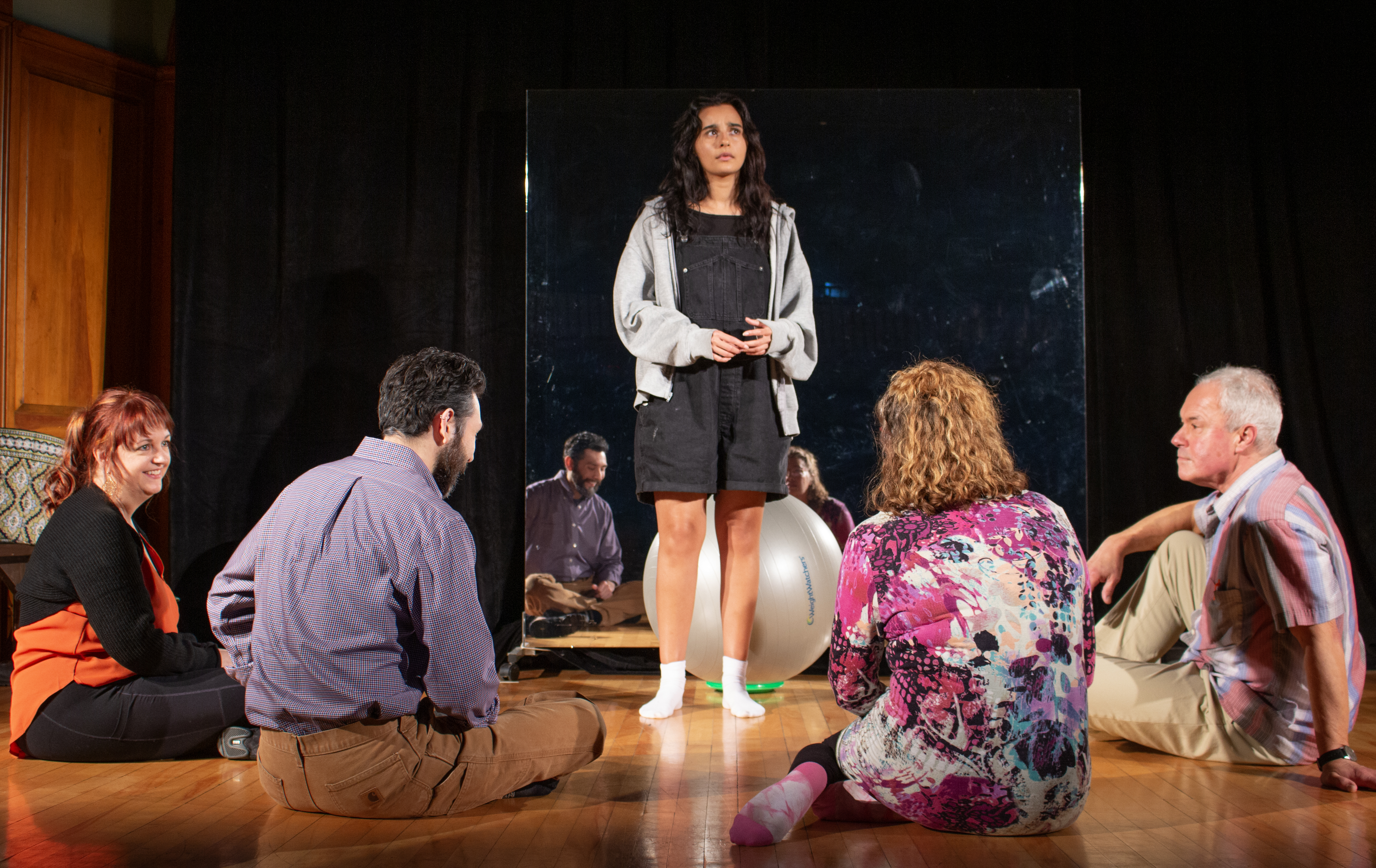 Maya Grace Redington as Lauren in Circle Mirror Transformation with The Shelburne Players.