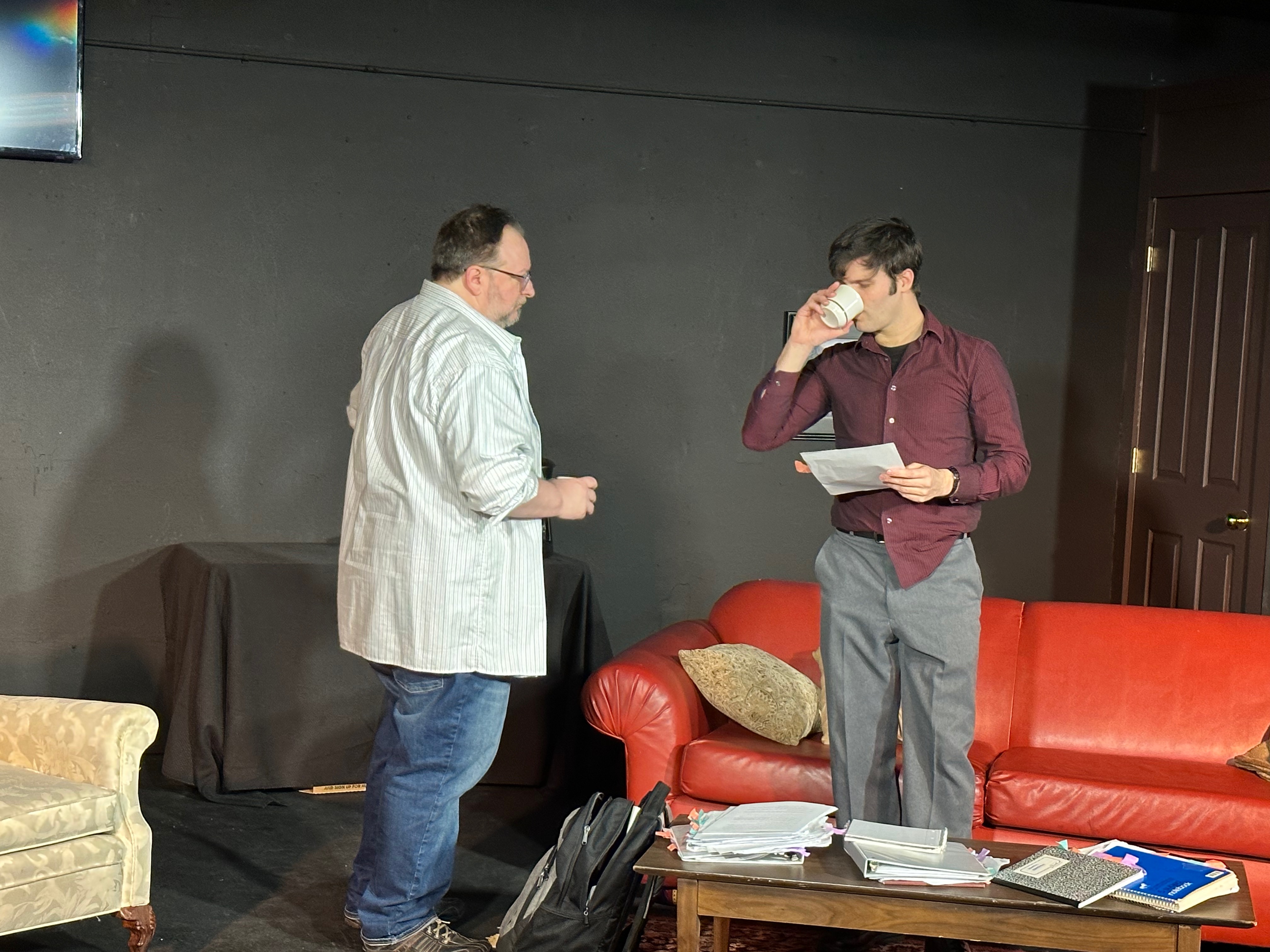 Jay Burns as JOHN D''AGATA and Justin Stewart as JIM FINGAL