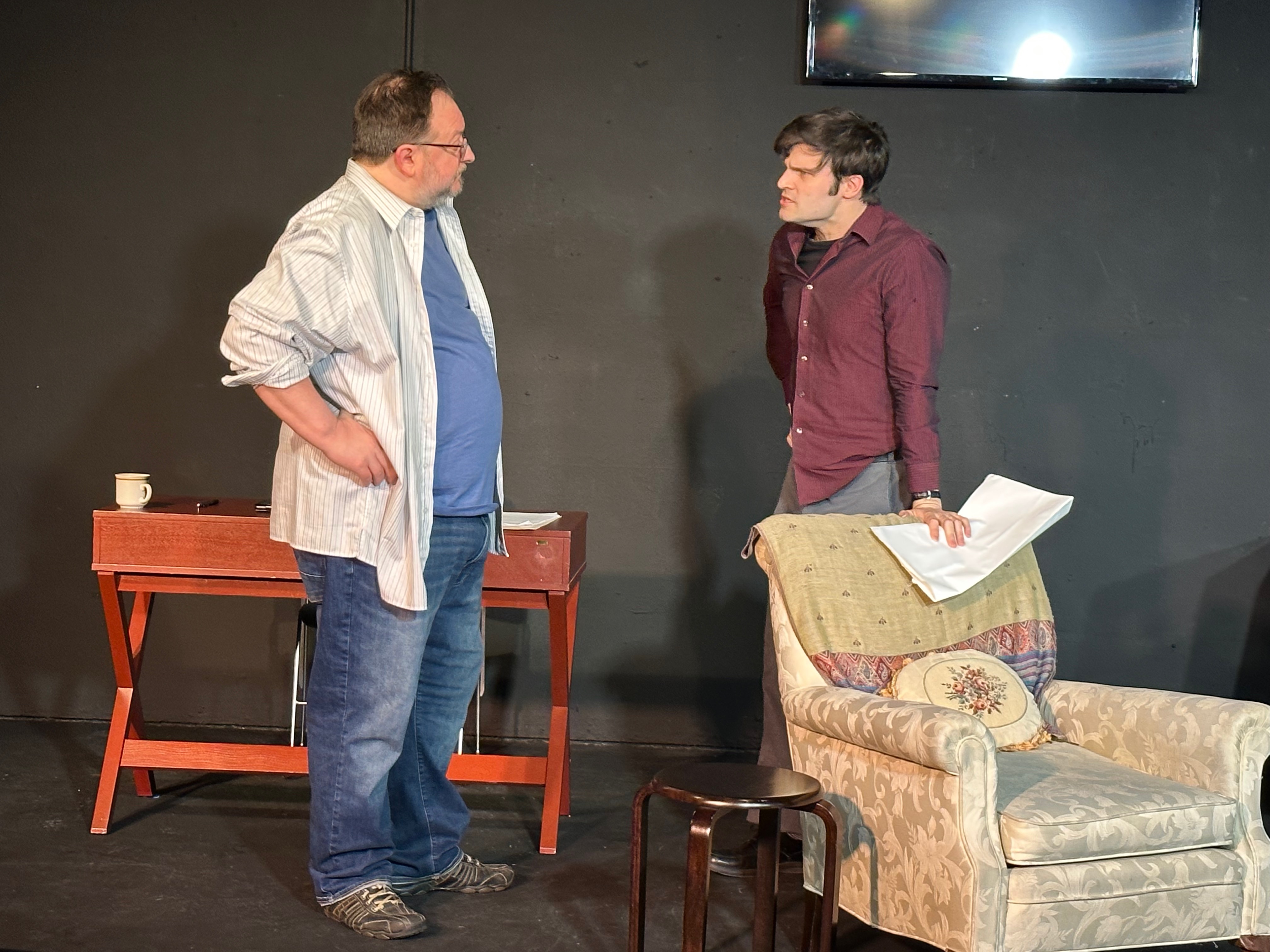 Jay Burns as JOHN D''AGATA and Justin Stewart as JIM FINGAL