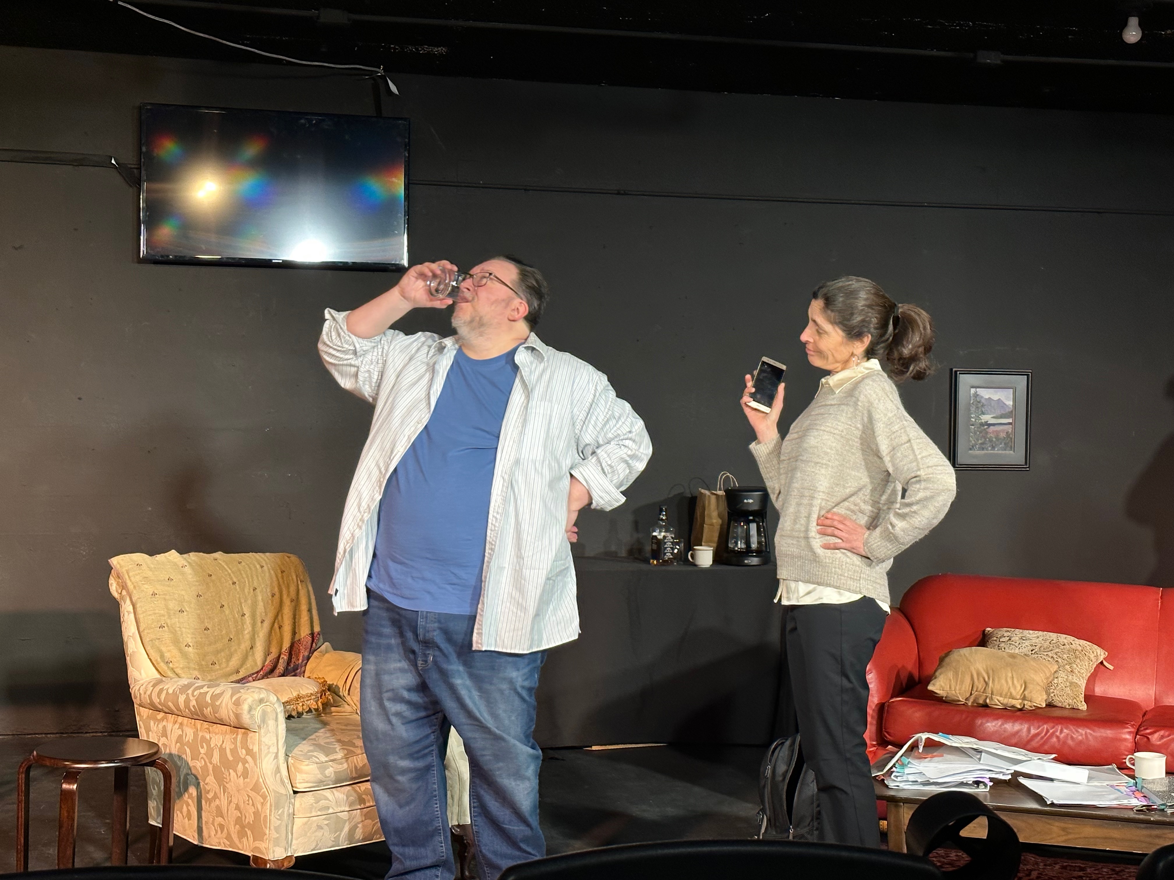 Jay Burns as JOHN D''AGATA and Nava Bastani Sarracino as EMILY PENROSE