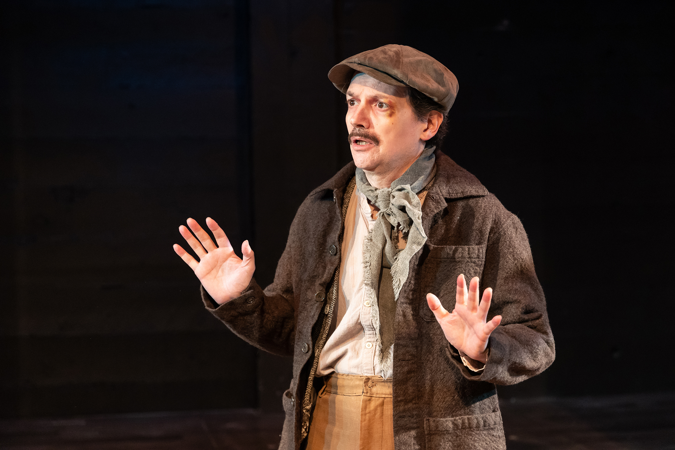 John Lamb* in ARCHDUKE by Rajiv Joseph at Capital Stage Oct. 11-Nov. 12, 2023. Photo by Charr Crail. (*AEA)