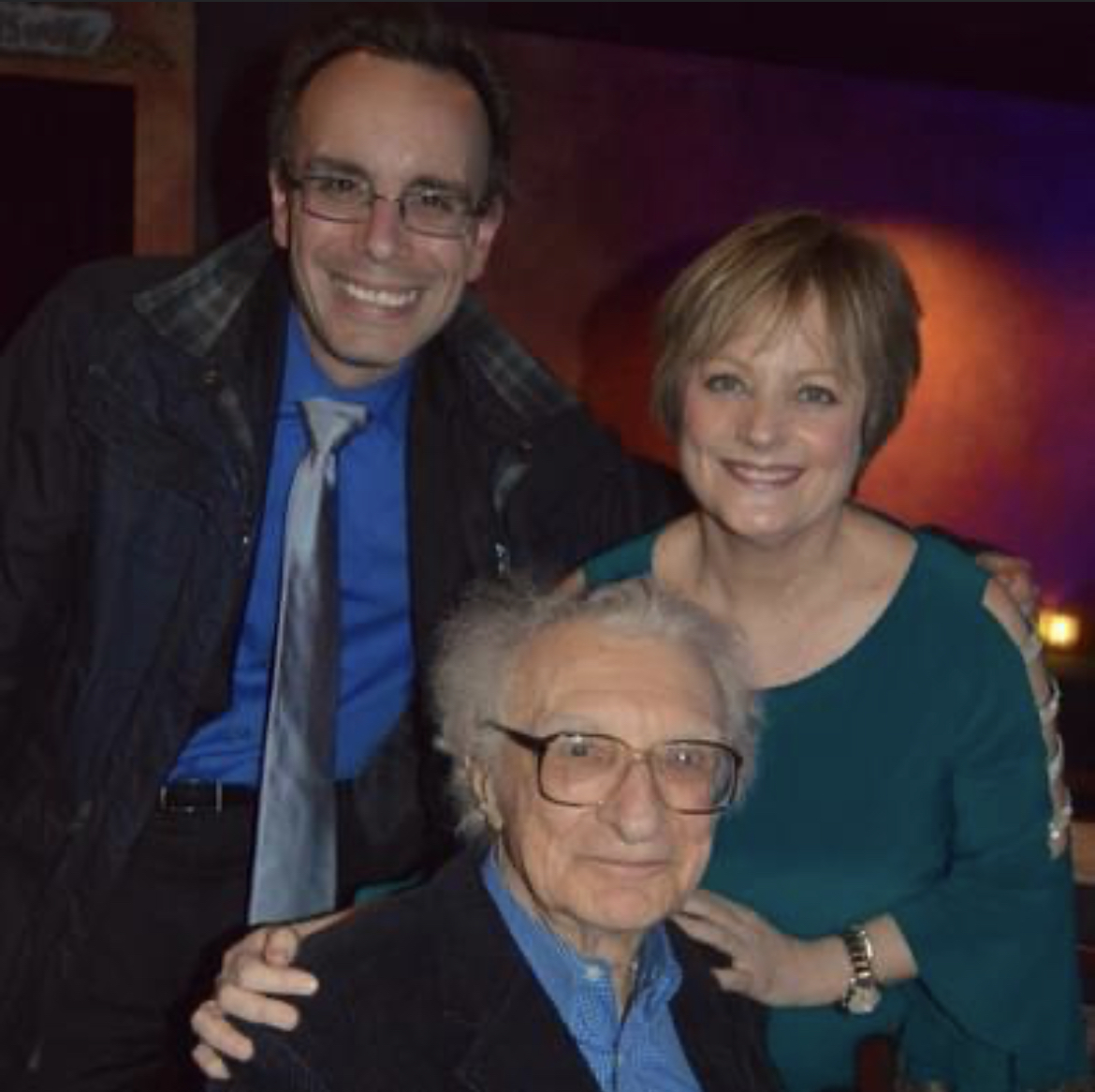 Tedd Firth, Sheldon Harnick, Jennifer Roberts Photo by Maryann Lopinto