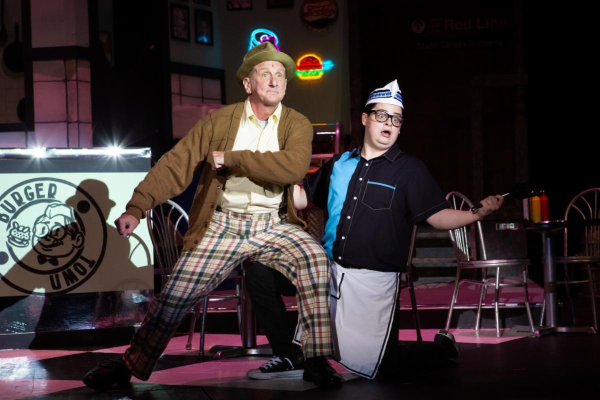 Dain Paige and Josh Galloway in Burgertown. Dain Paige and Josh Galloway in Burgertown.