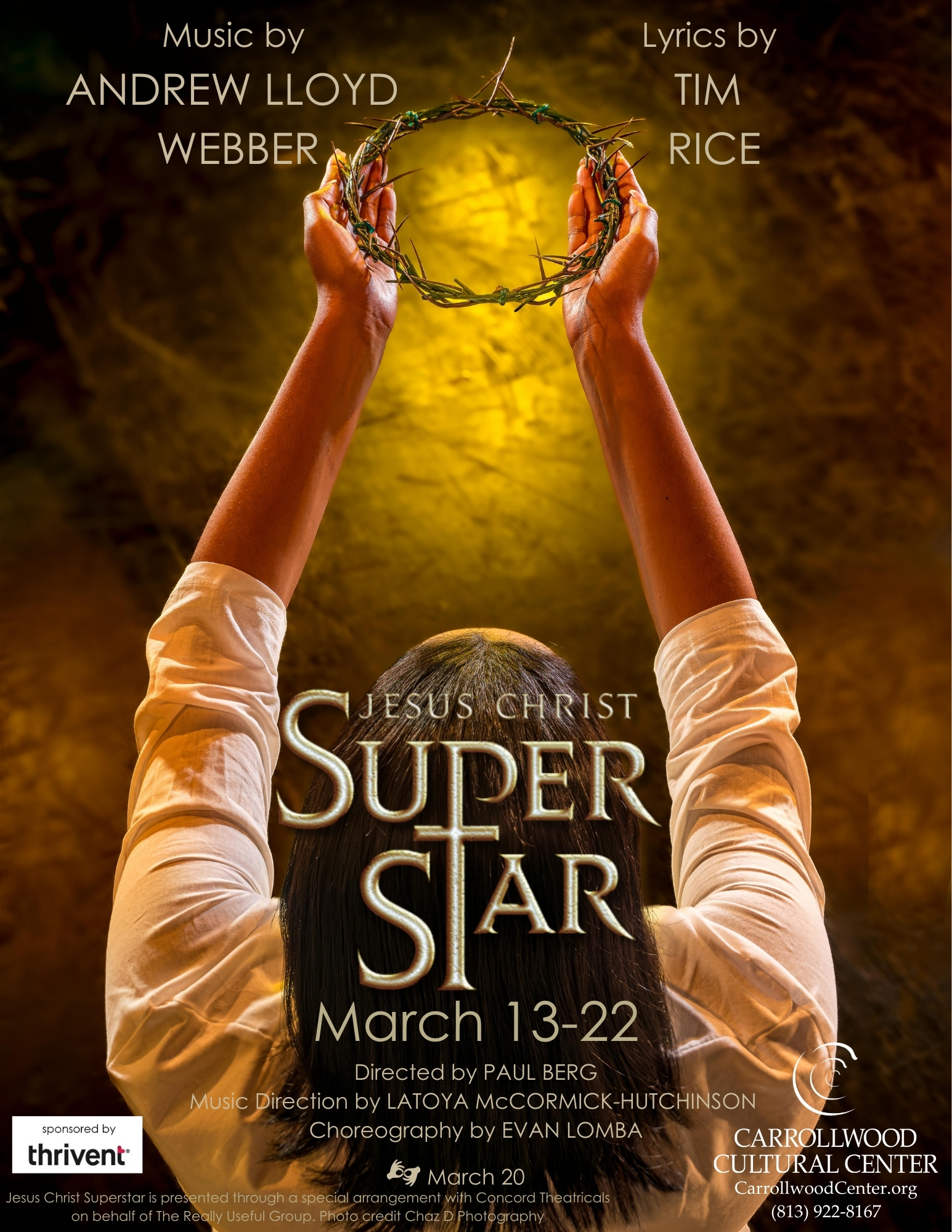 Jesus Christ Superstar poster (Photo/Image: Chaz D Photography)