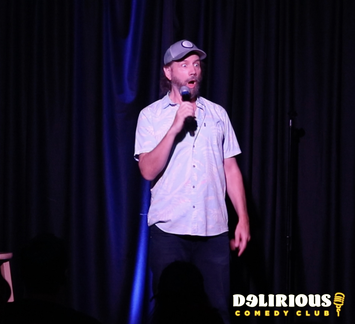 Jamie Kennedy having fun at Delirious Comedy Club