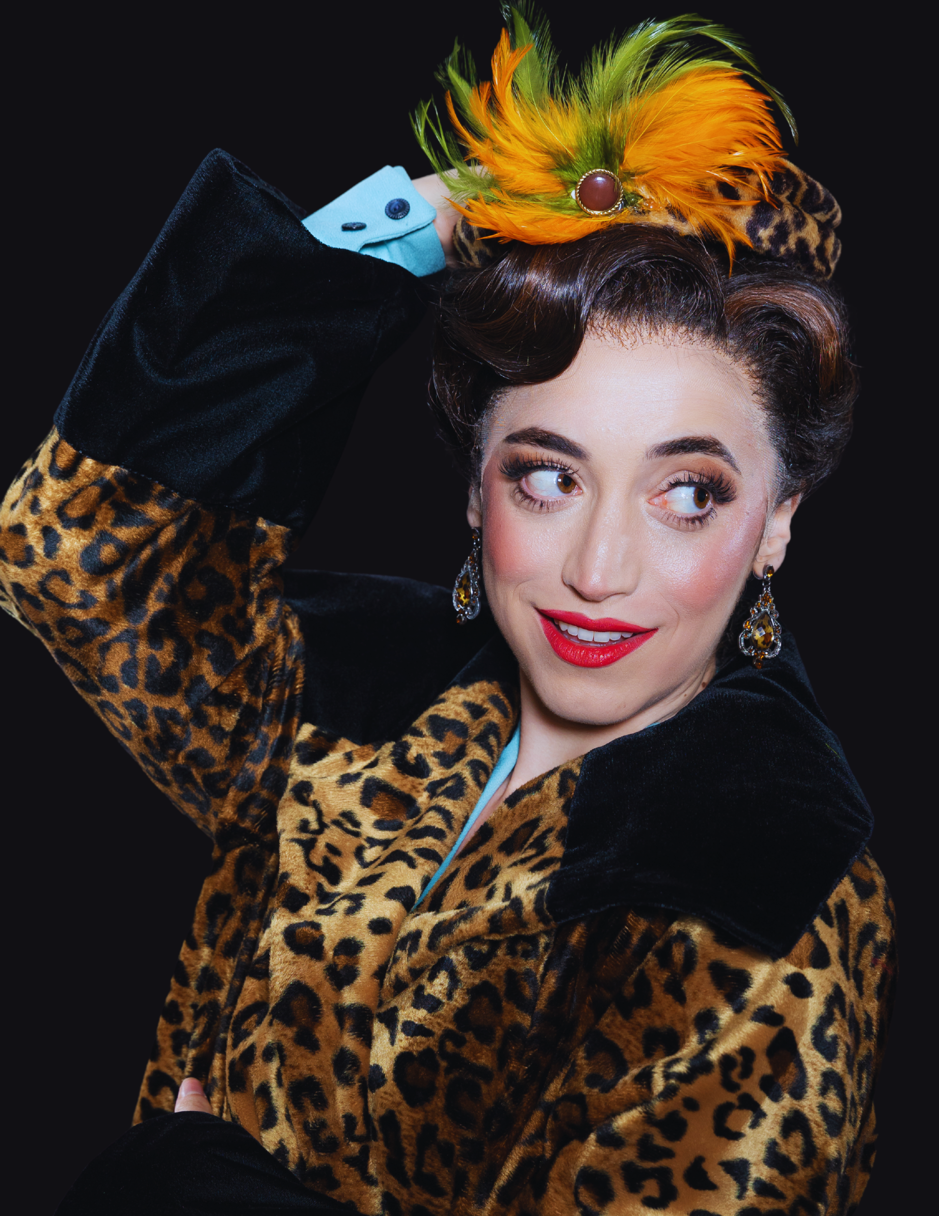 Jenna Lea Rosen as Fanny Brice. MSMT 2024. Photo by Jared Morneau Photography. 