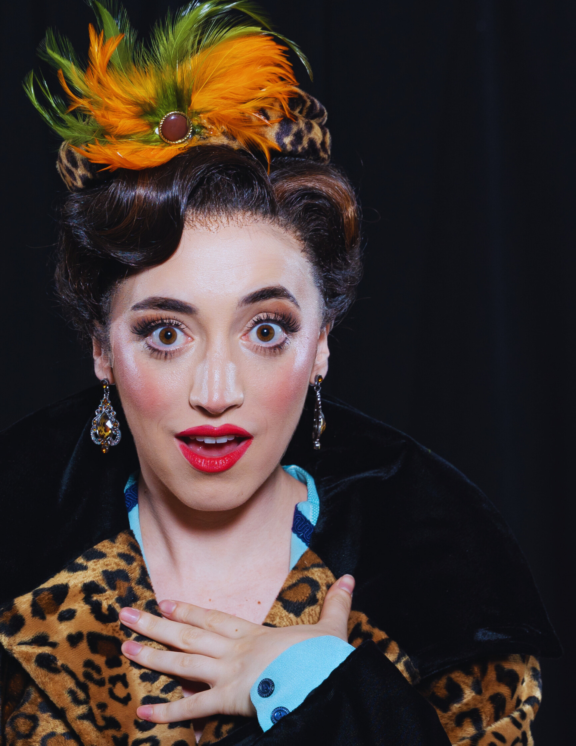 Jenna Lea Rosen as Fanny Brice. Funny Girl. MSMT 2024. Photo by Jared Morneau Photography. 