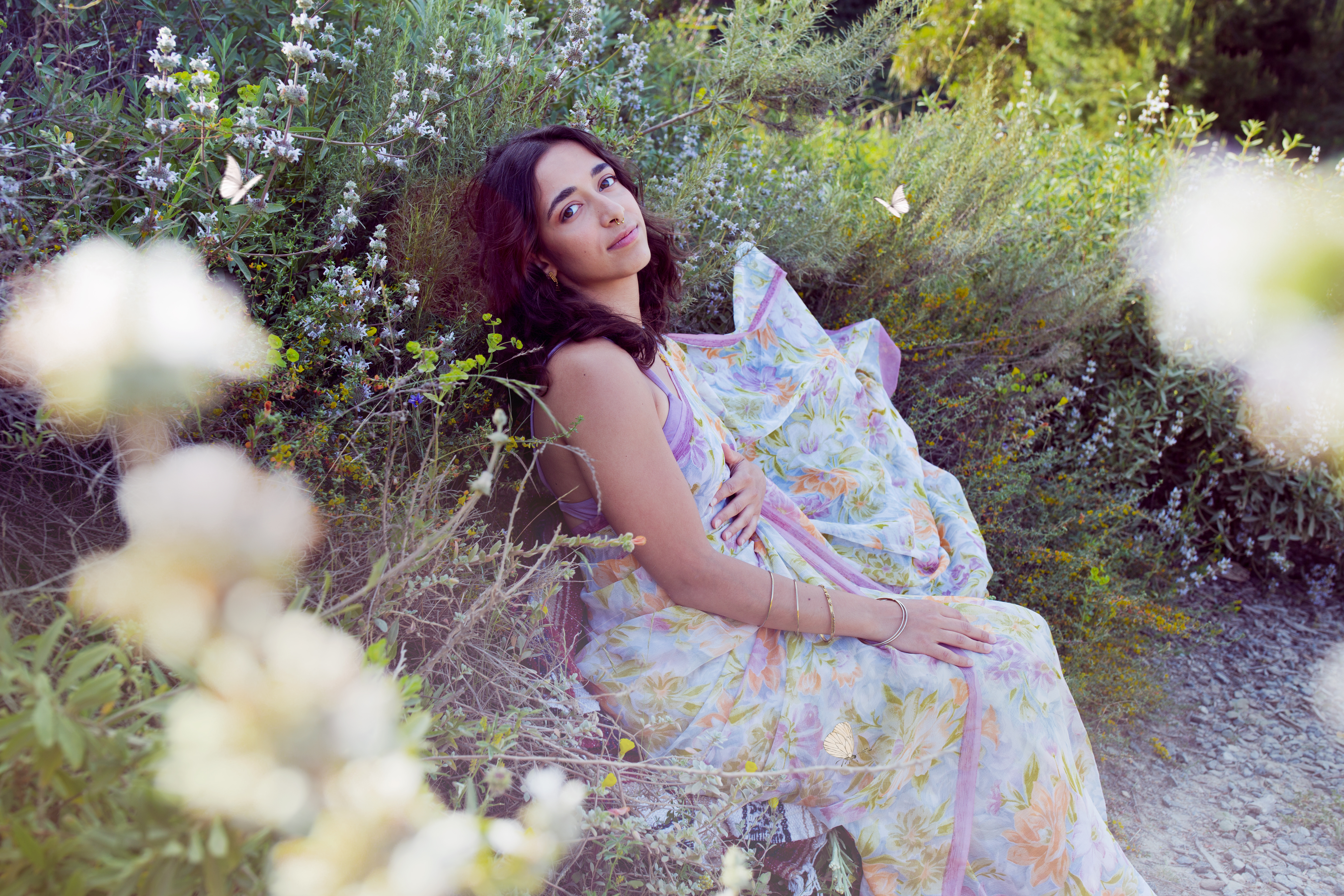 Lily Abha Cratsley as The Storyteller (photo by Pavithra Ramasubramanian)