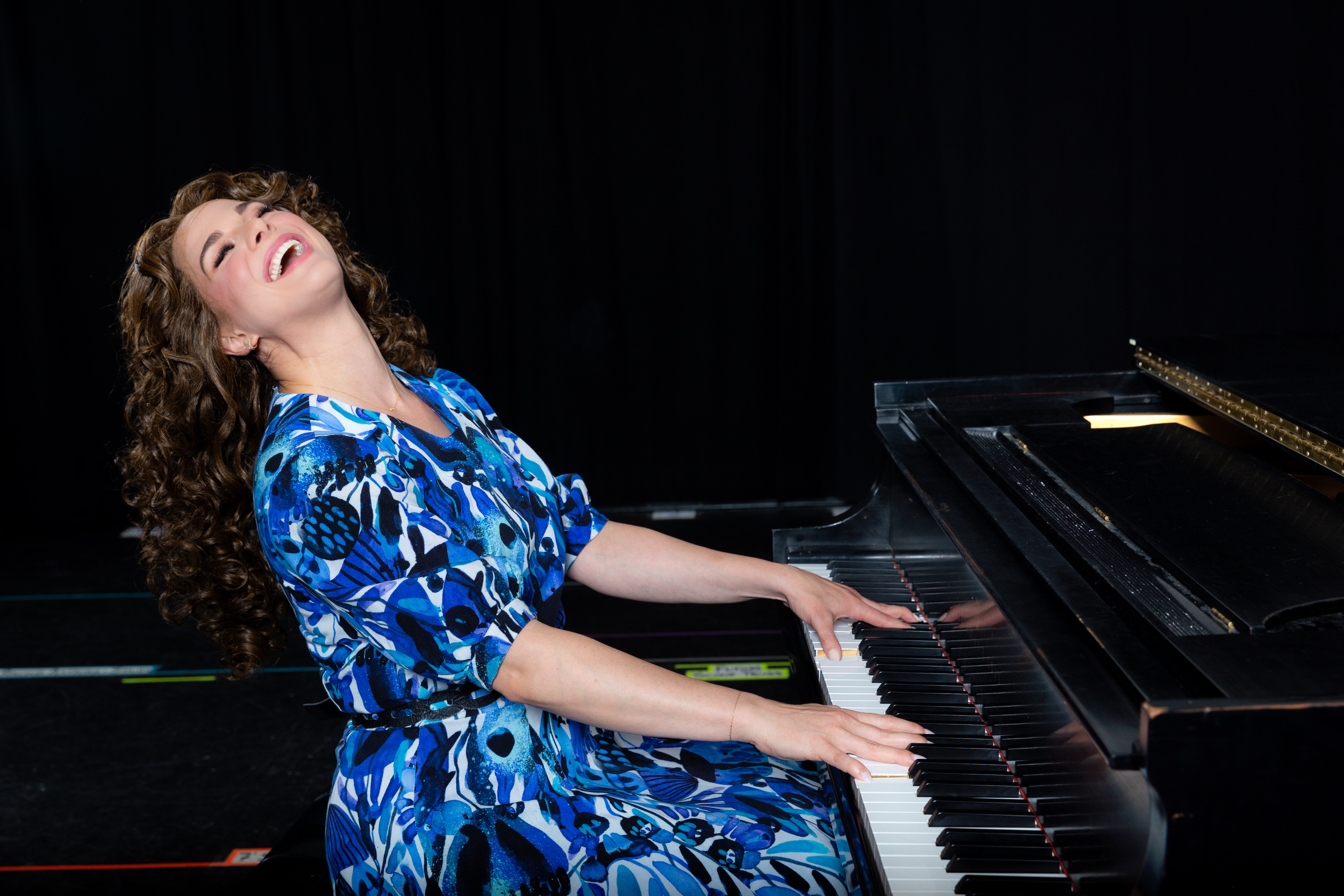 Kyra Kennedy in Beautiful: The Carole King Musical Maine State Music Theatre August 2023 Photo by Jared Morneau Photography