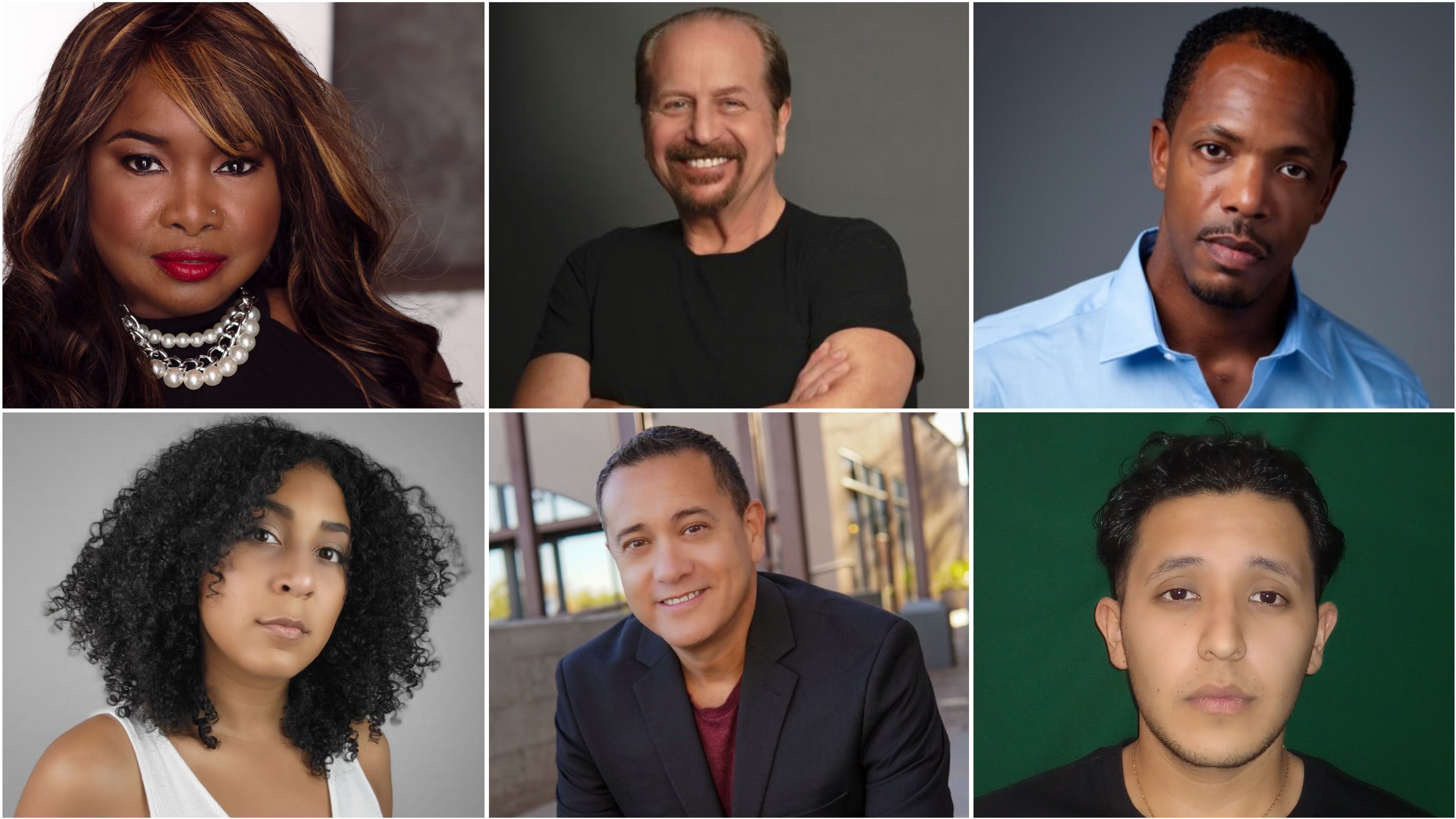 Photo Flash: Inside the Cast Reveal for Miles of Grace Kathy Blaze Jefferson, Rick Howard, Aaron Brown, Tatiana Lee, Joe Paul Garcia, Daniel Jurado, and playwright Desiree Parker. 