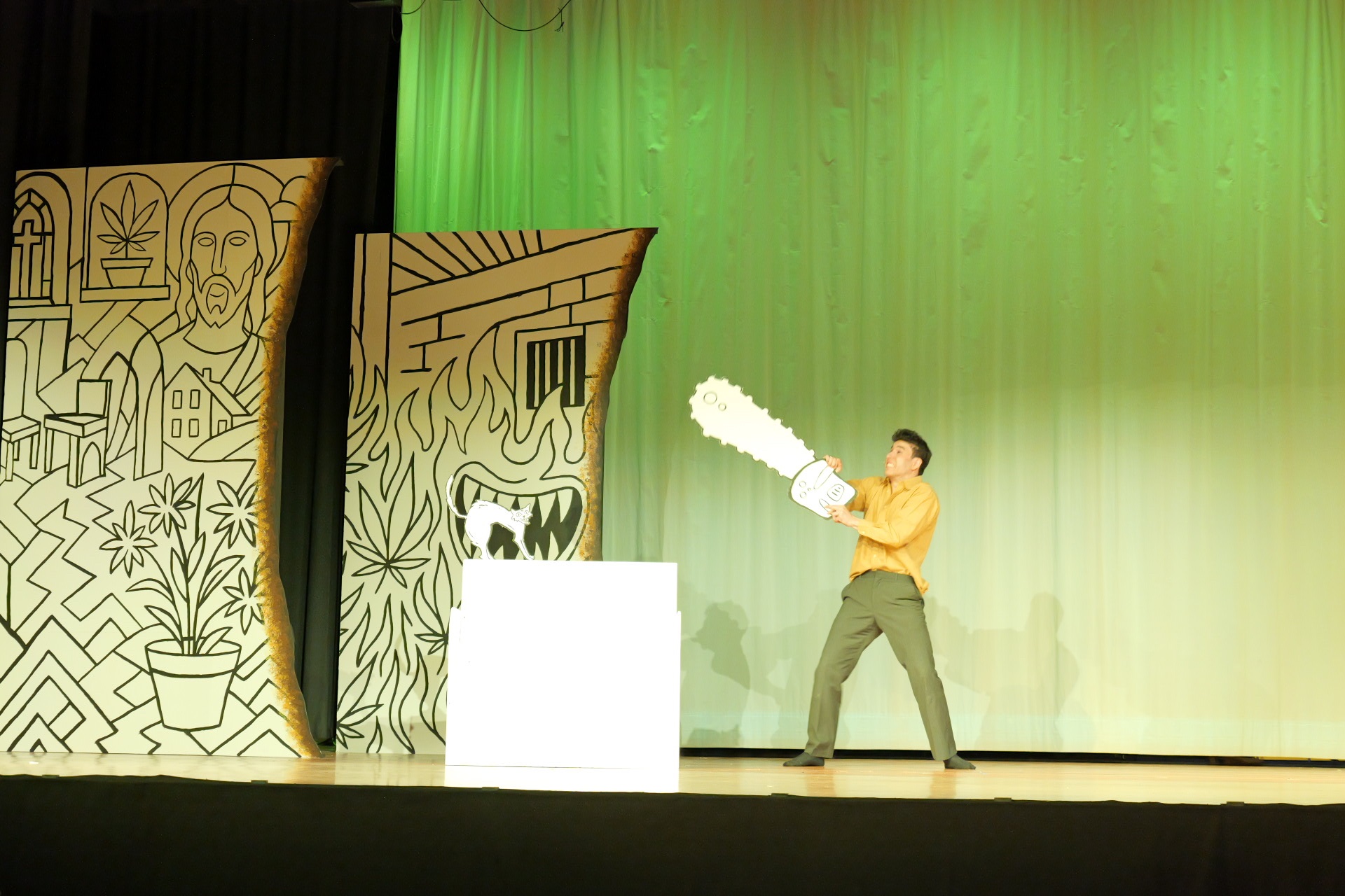 SFCC Production of Reefer Madness - The Musical - Production Photos - Spring 2025 Phot by Dahveed Bullis